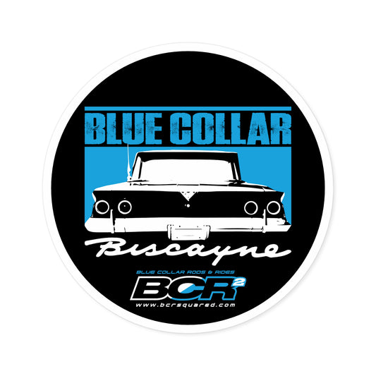 Blue Collar Biscayne Sticker