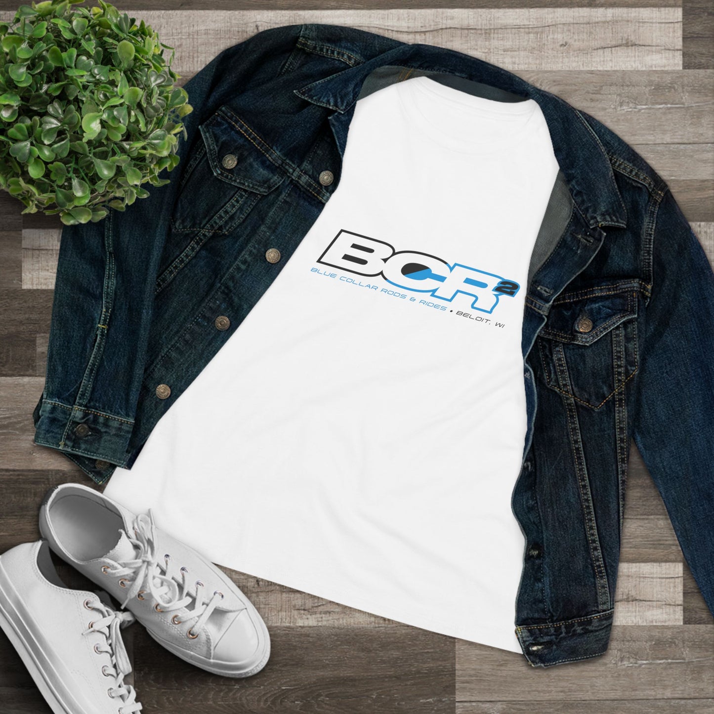 BCR Squared Logo Women's Tee