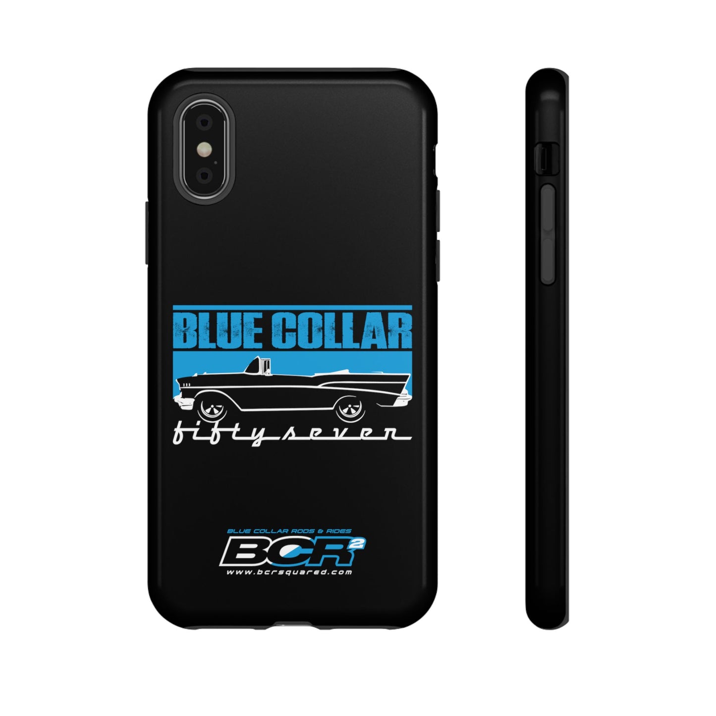 Blue Collar Fifty Seven Black Phone Case