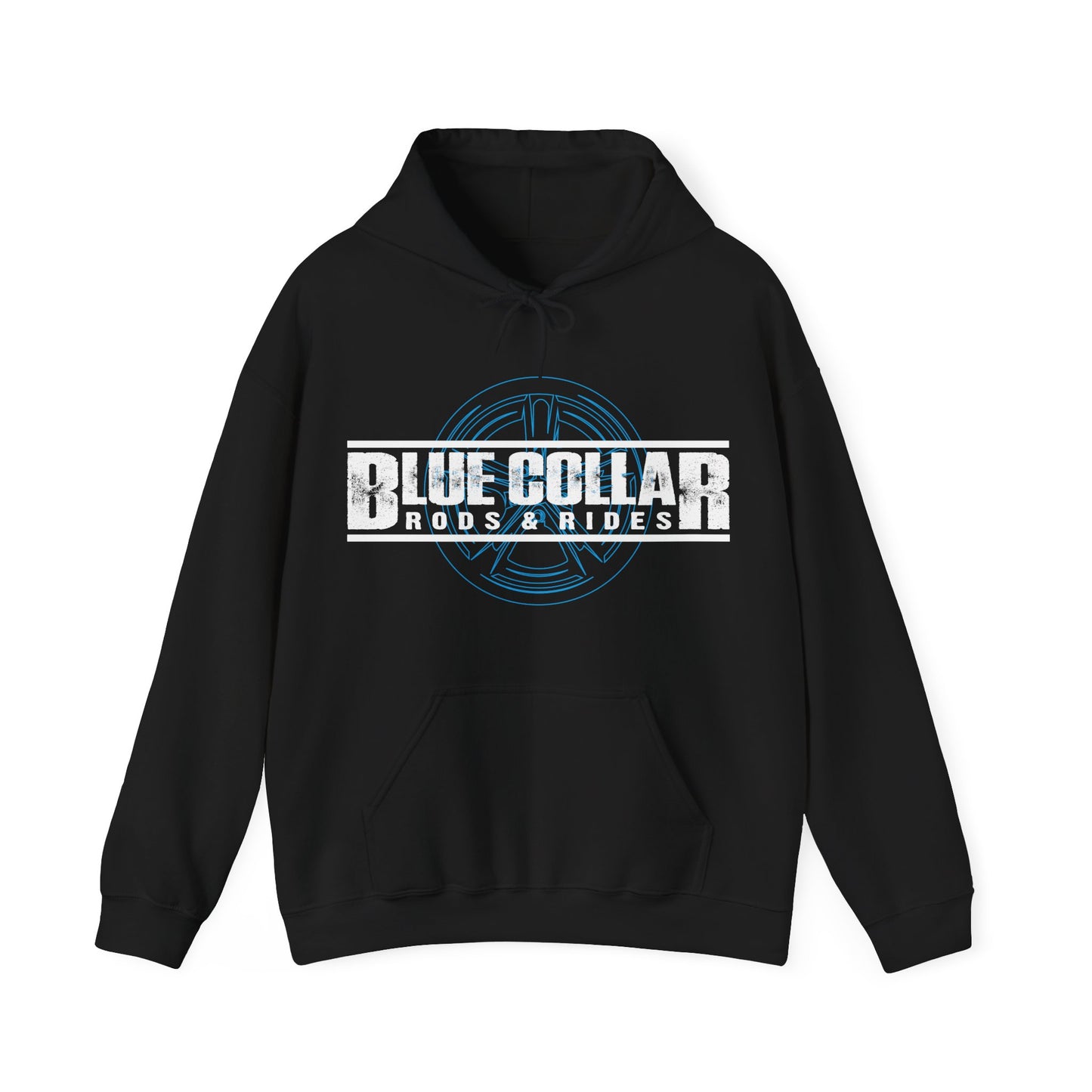 Blue Collar Wheel Hoodie