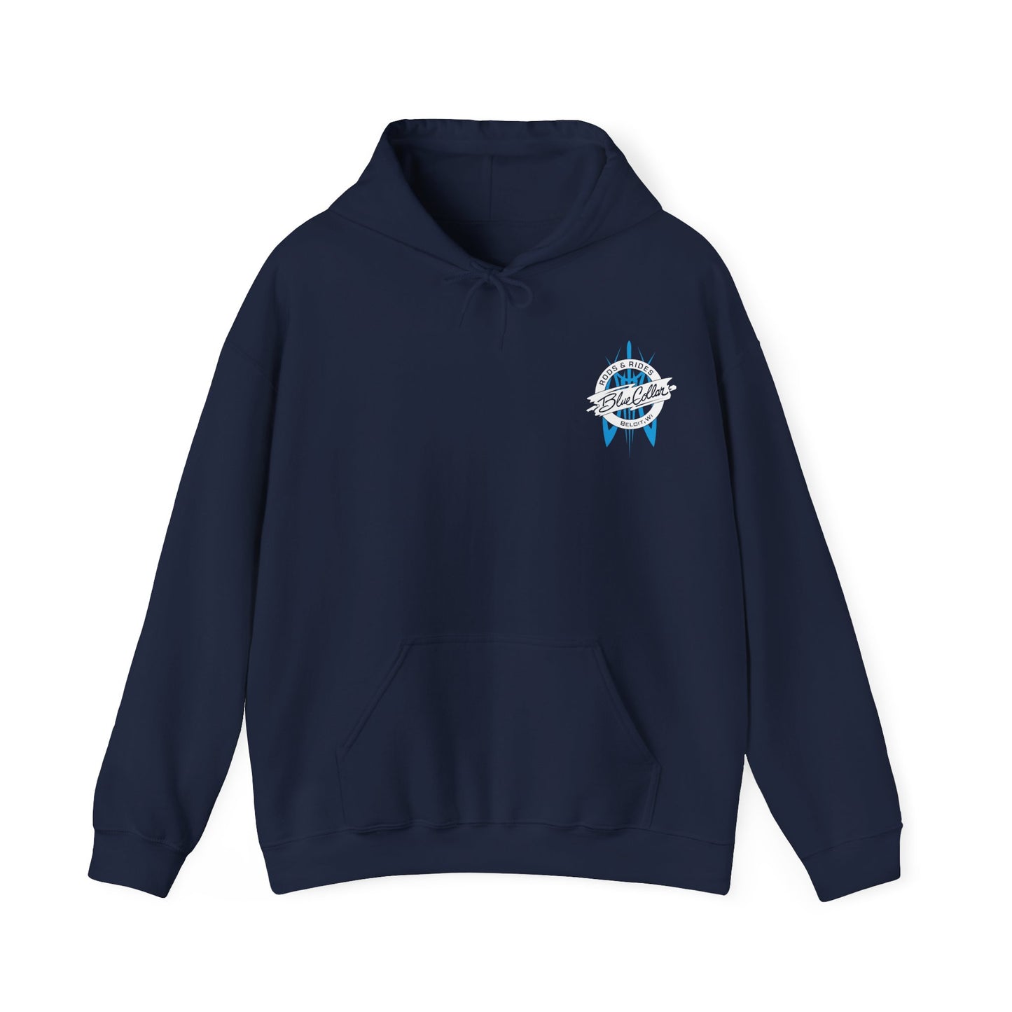 Blue Collar Pinstripe Hoodie