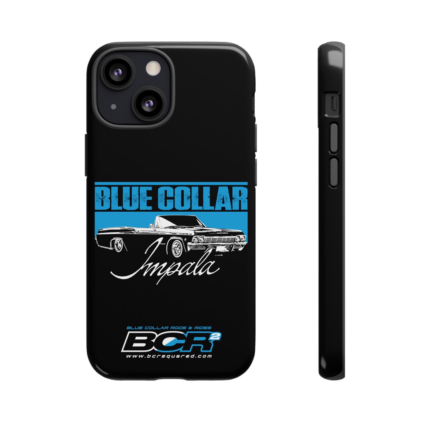 Blue Collar Impala Black Phone Cases