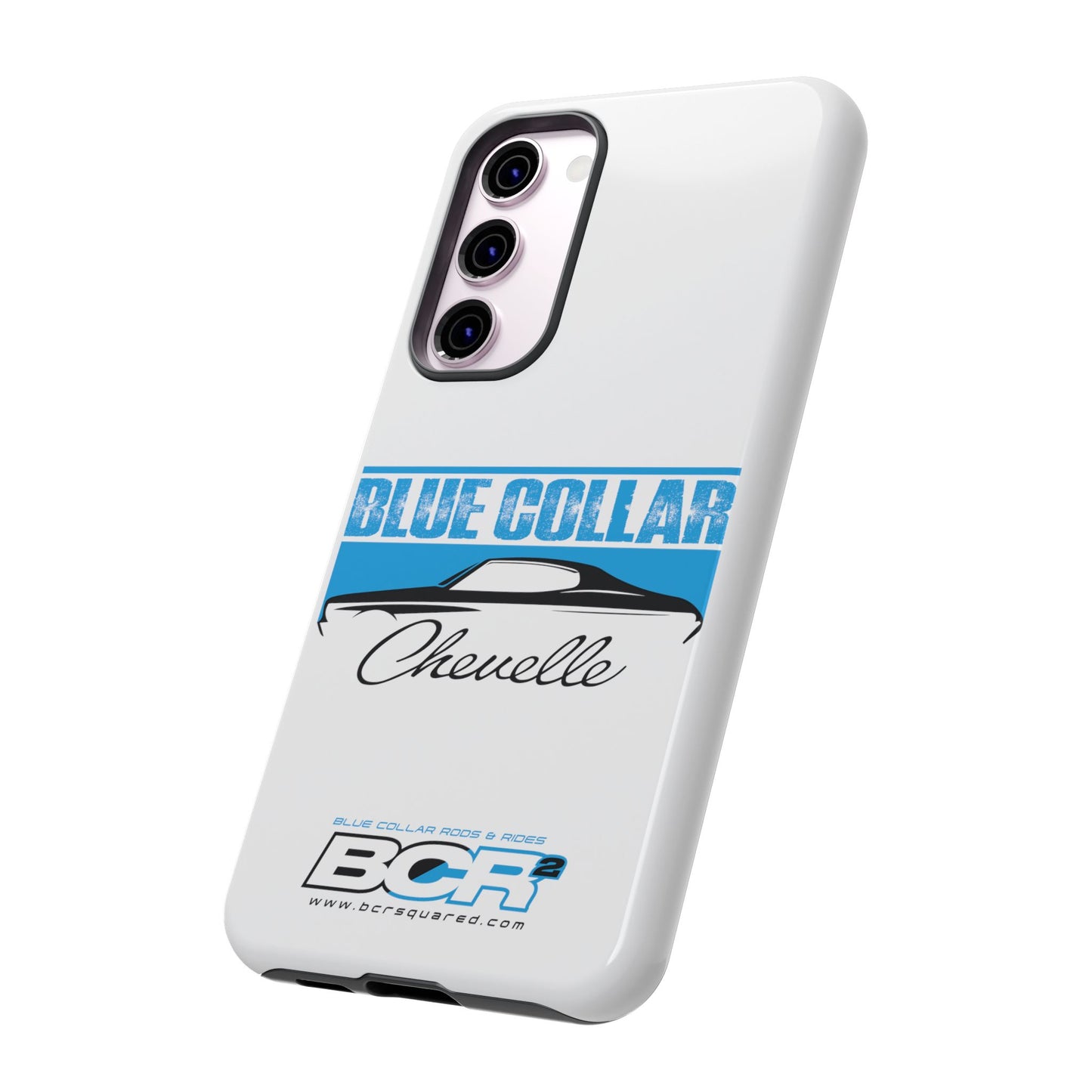 Blue Collar Chevelle White Phone Case