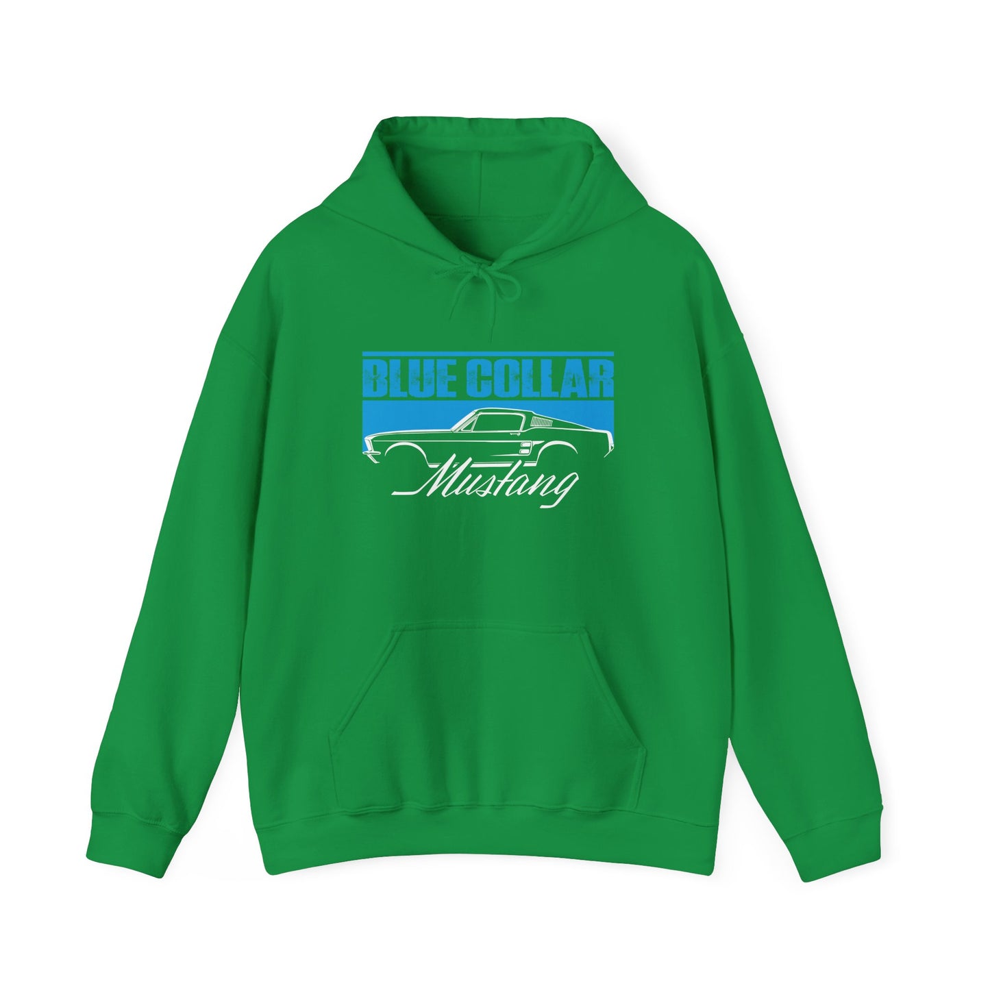 Blue Collar Mustang Hoodie