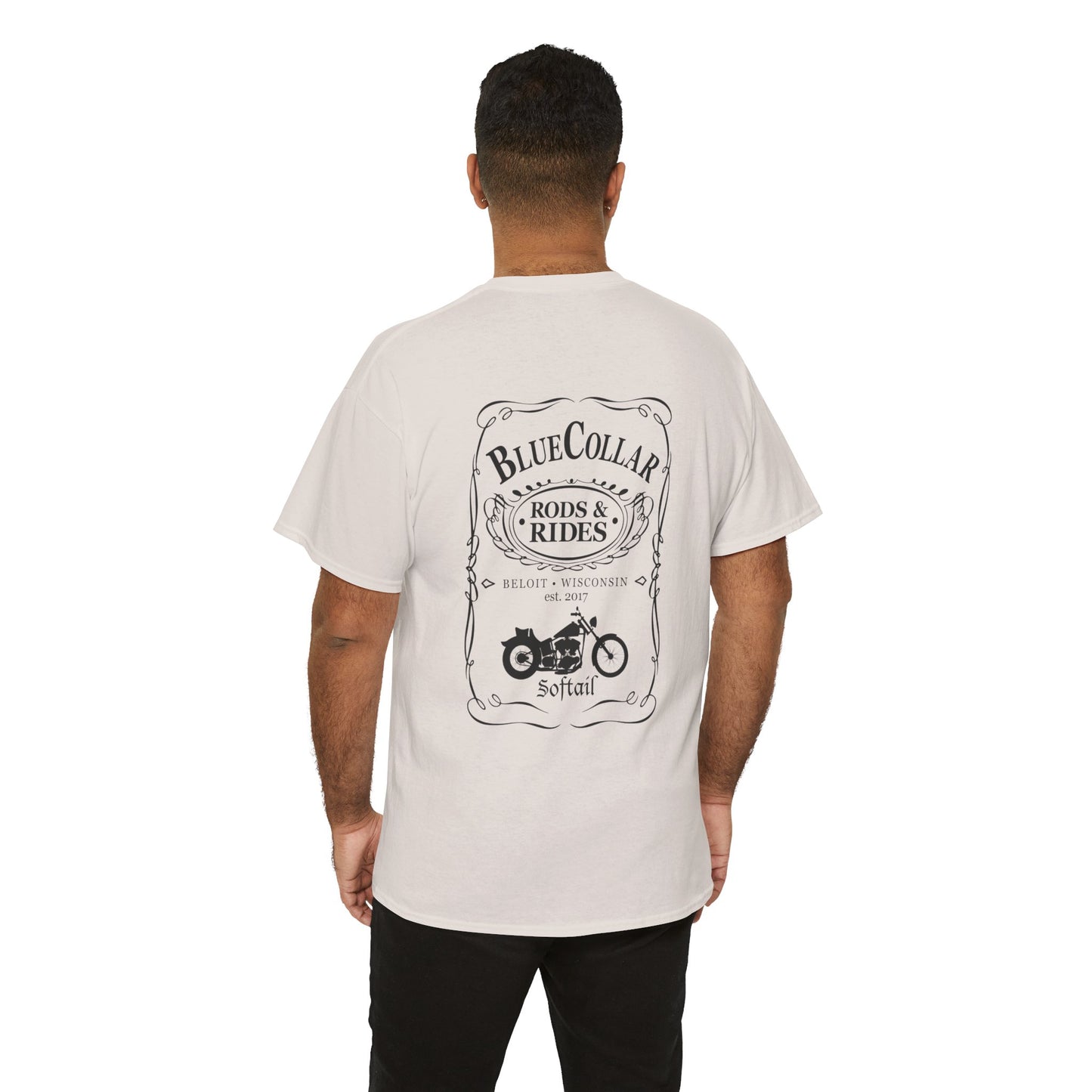 Blue Collar Softail JD Tee