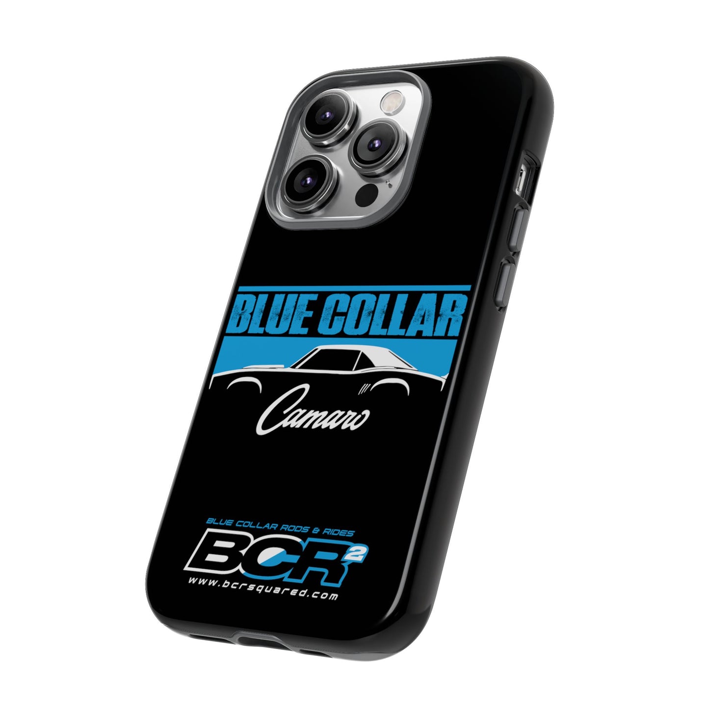 Blue Collar 1st Gen Camaro Black Phone Cases