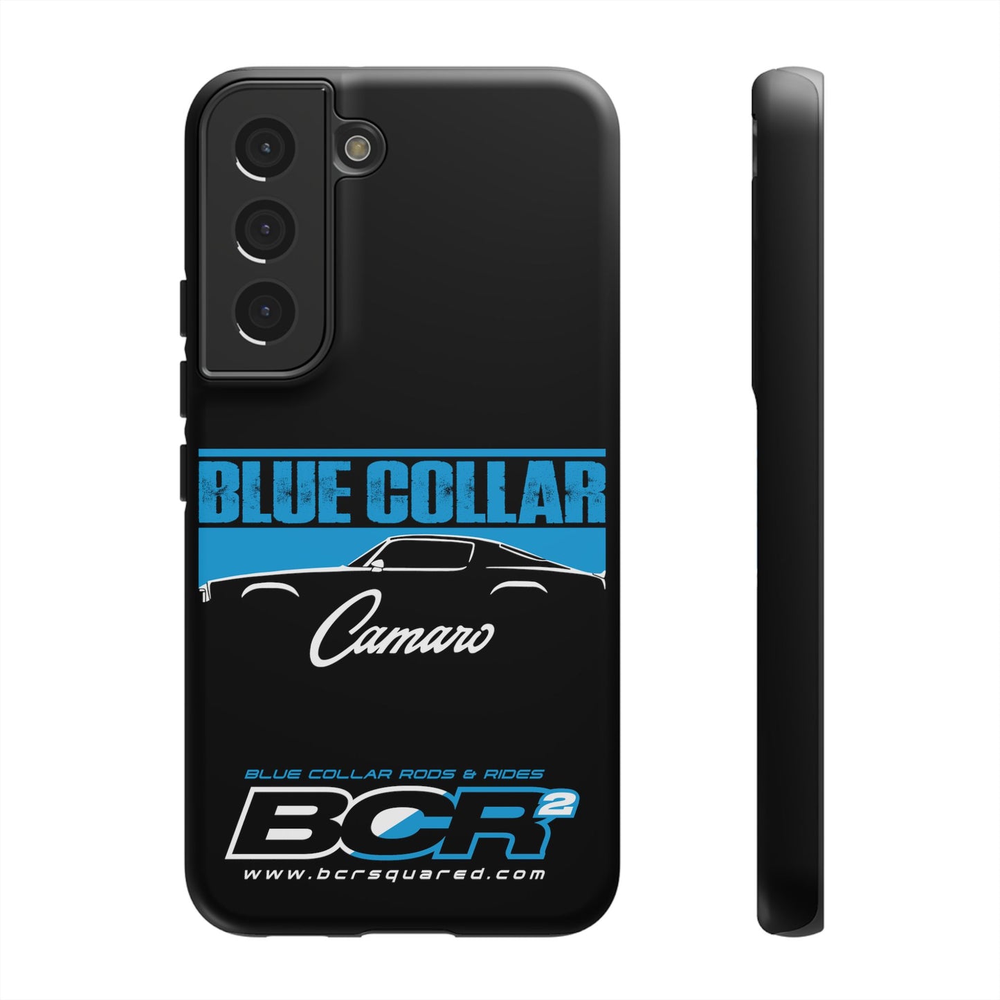 Blue Collar 2nd Gen Camaro Black Phone Cases