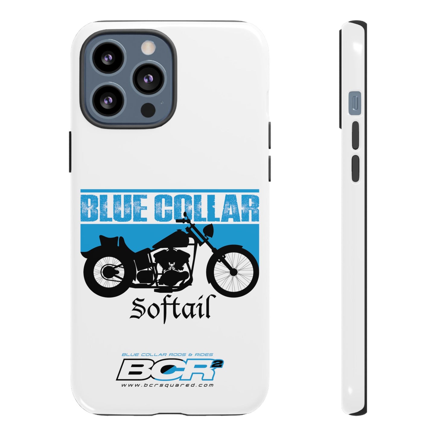 Blue Collar Softail Phone Cases