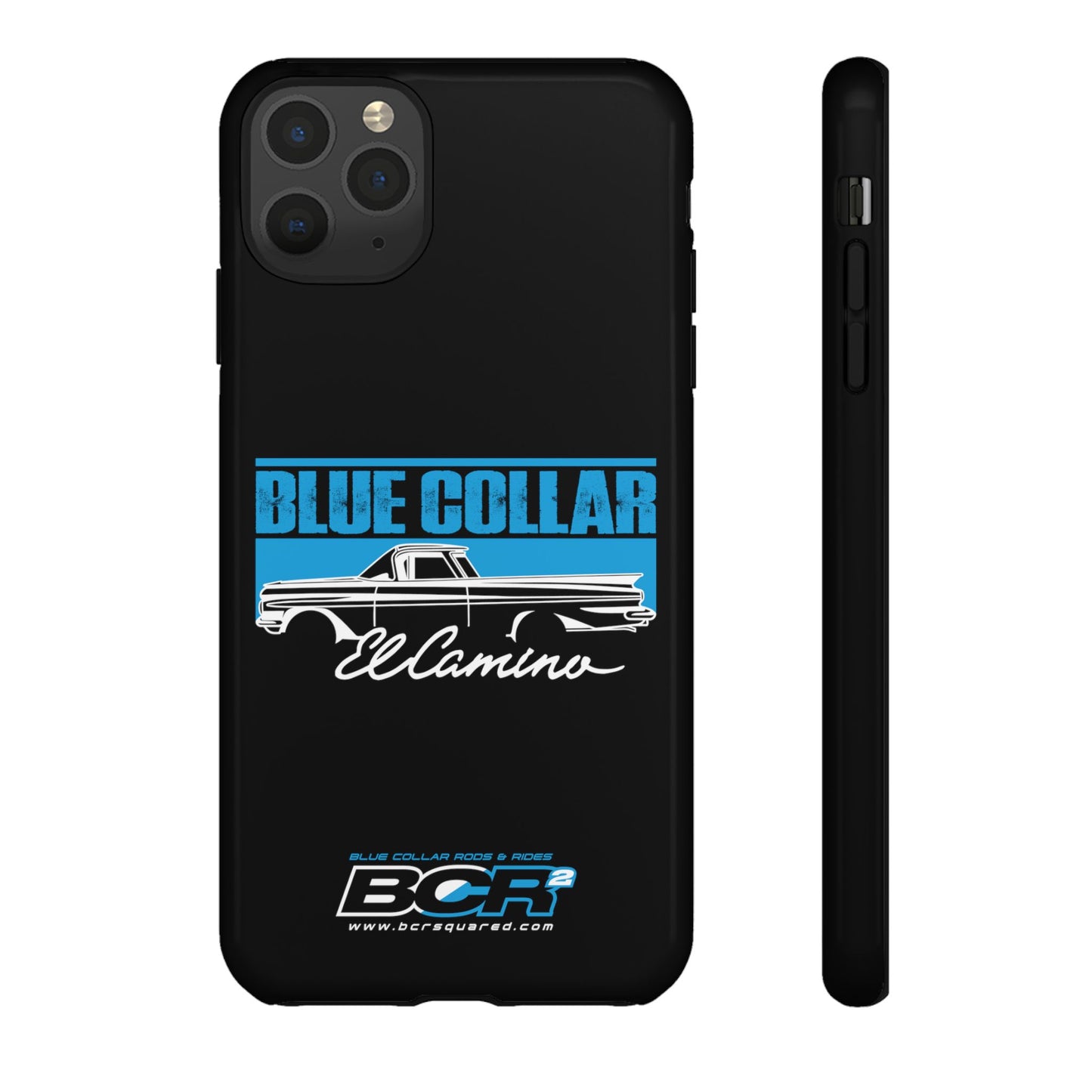 Blue Collar El Camino Black Phone Case