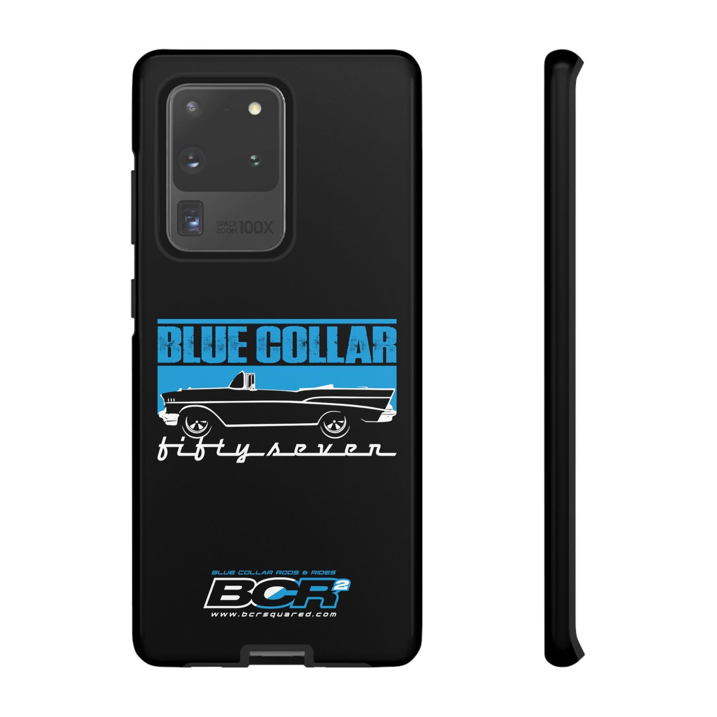 Blue Collar Fifty Seven Black Phone Case