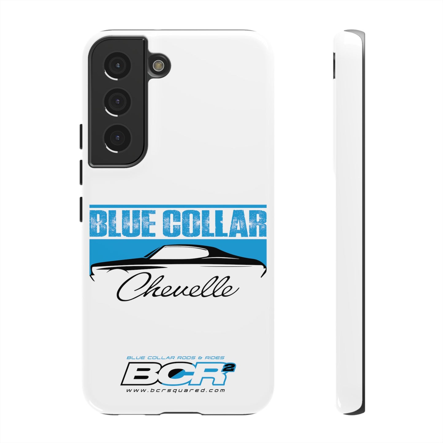 Blue Collar Chevelle White Phone Case