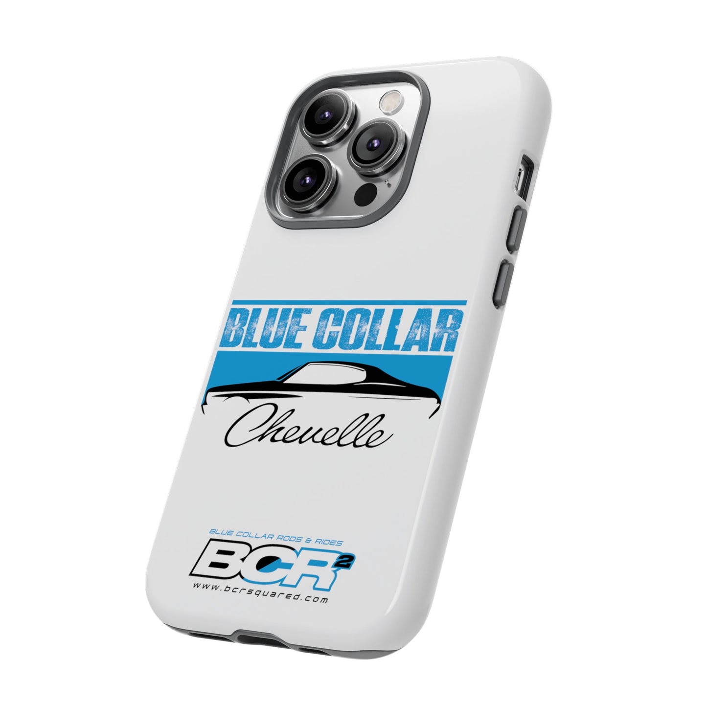 Blue Collar Chevelle White Phone Case