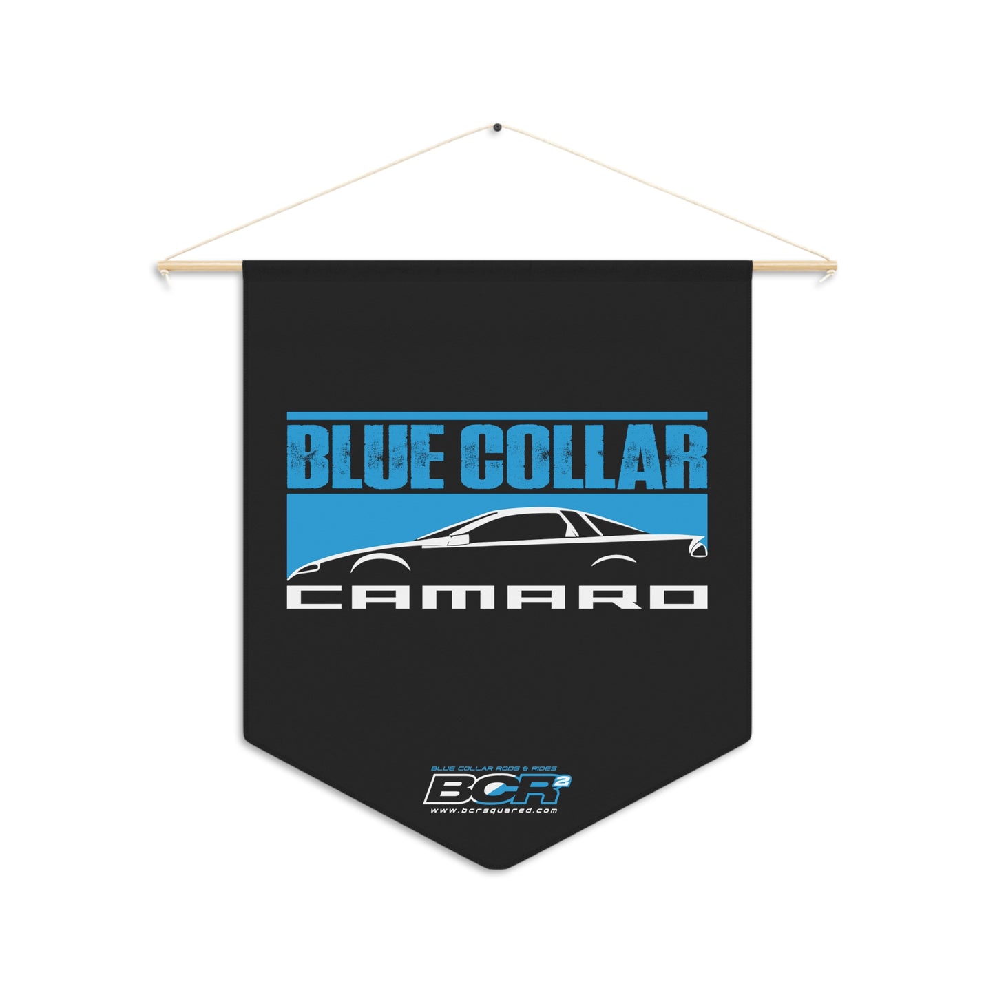 Blue Collar 4th Gen Camaro Pennant Banner