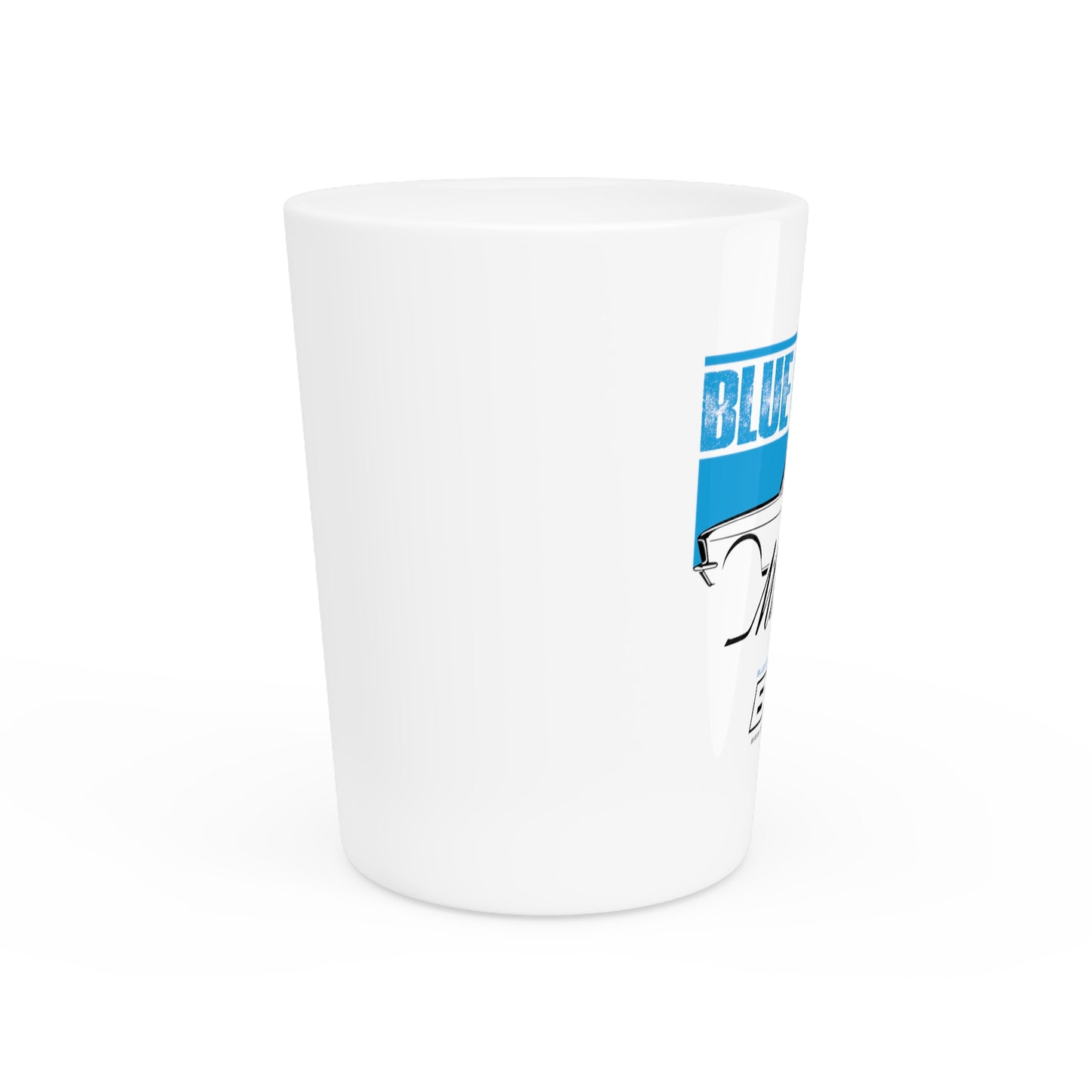 Blue Collar Mustang Shot Glass