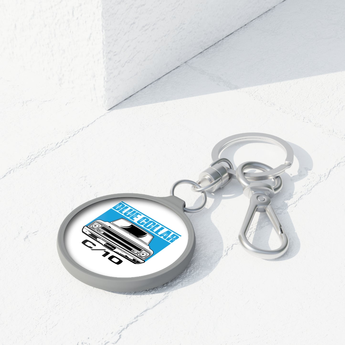 Blue Collar C/10 Keychain