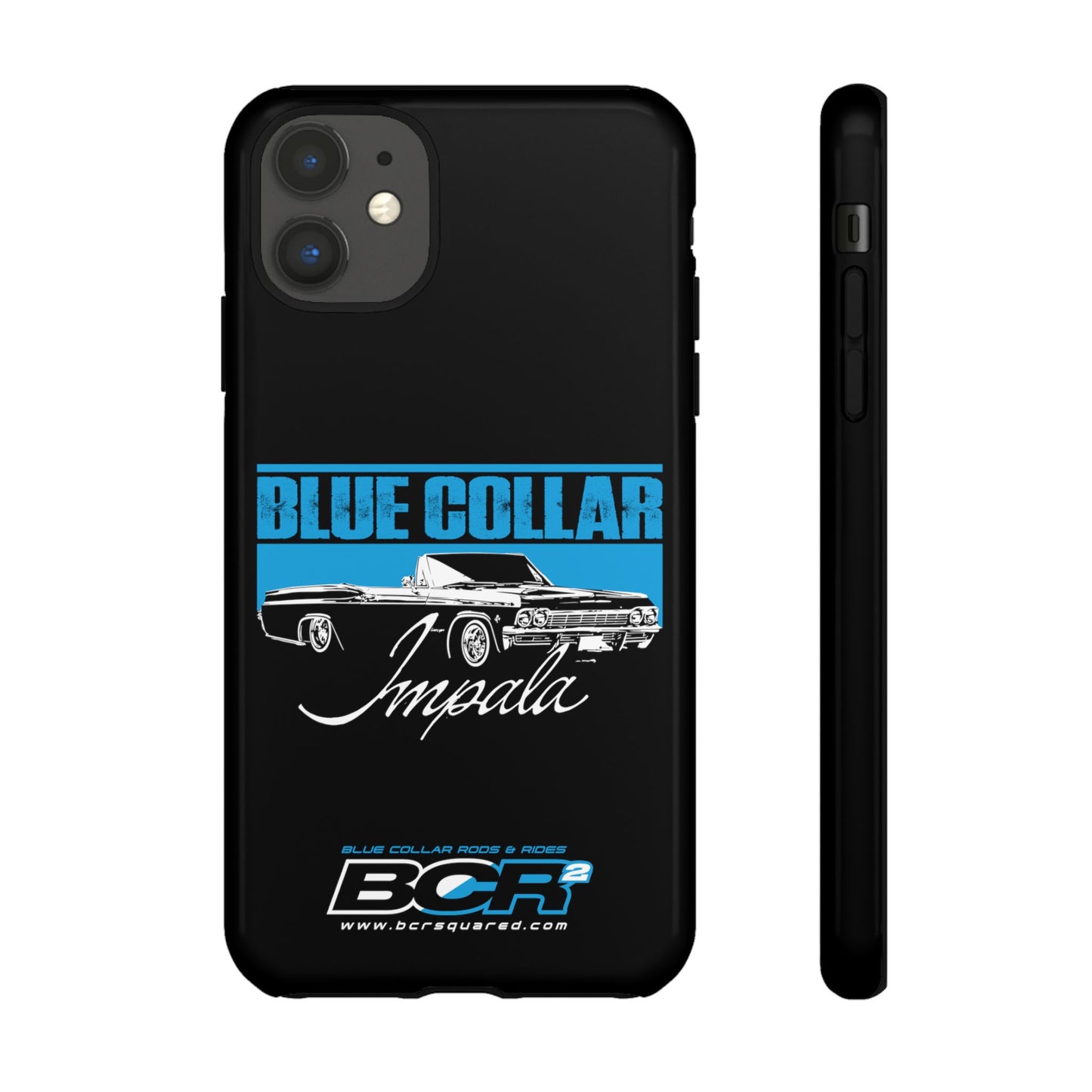 Blue Collar Impala Black Phone Cases