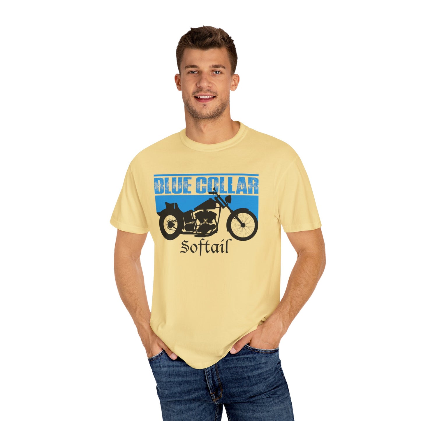 Blue Collar Softail Tee