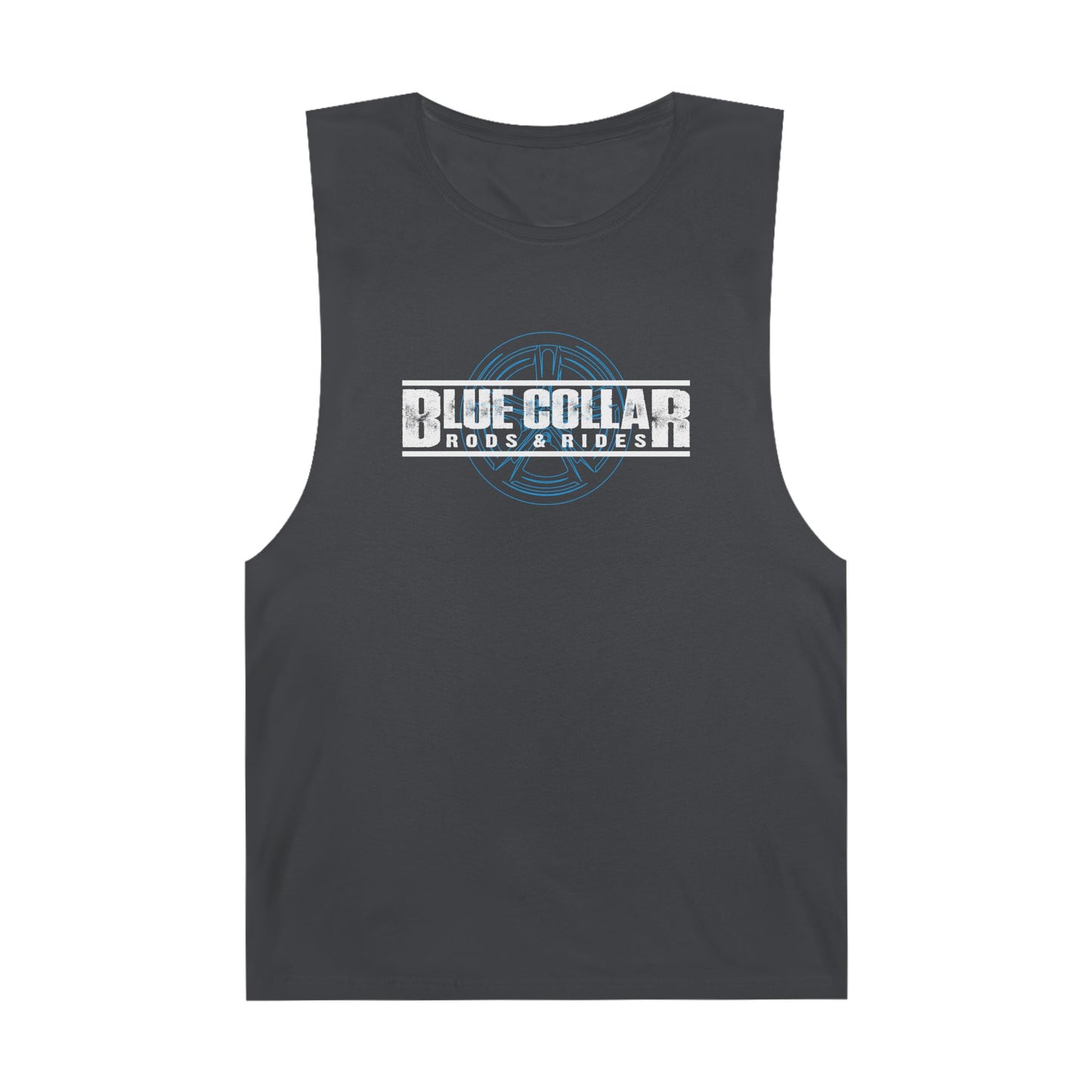 Blue Collar Wheel Sleeveless Tee