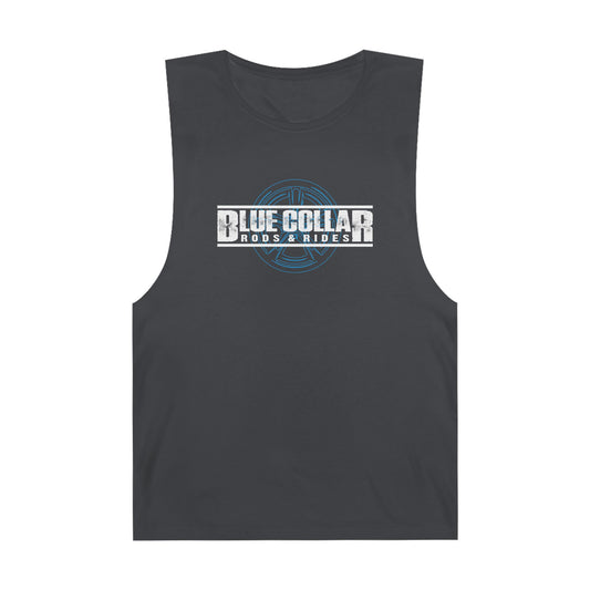 Blue Collar Wheel Sleeveless Tee