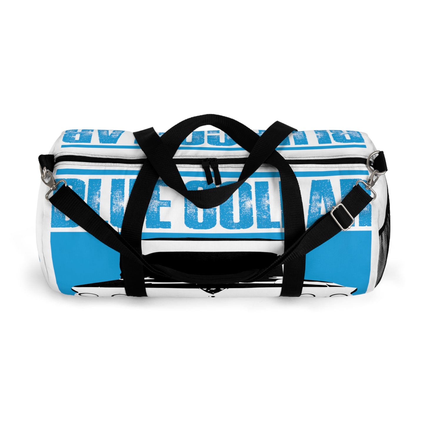 Blue Collar Biscayne White Duffel Bag