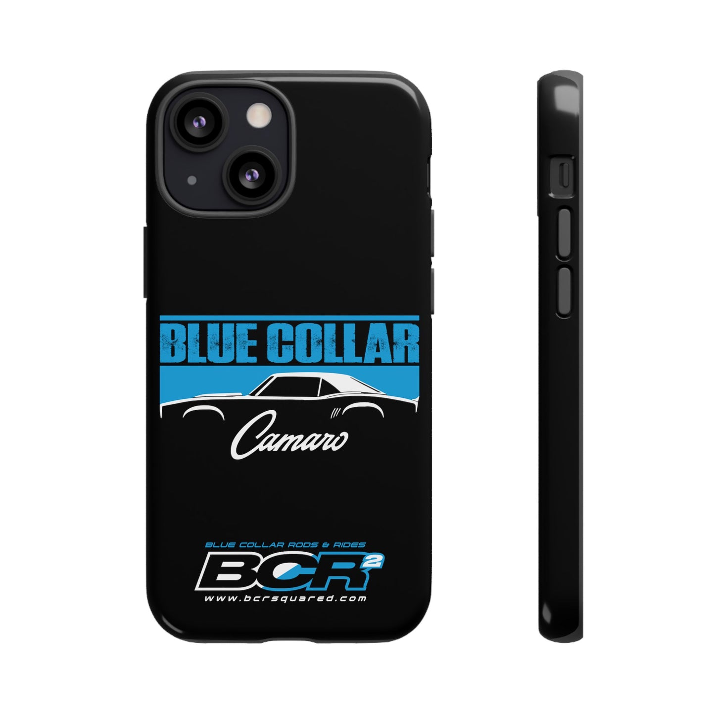 Blue Collar 1st Gen Camaro Black Phone Cases