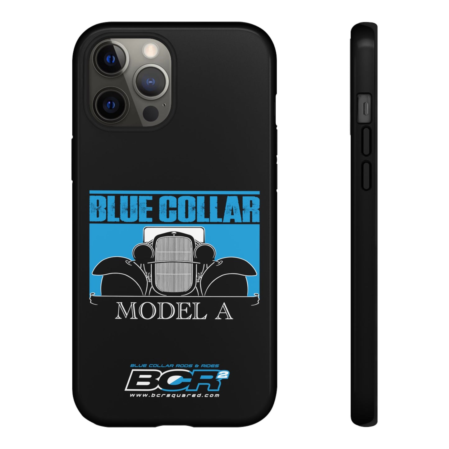 Blue Collar Model A Black Phone Case