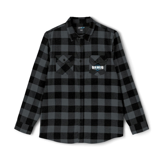 Blue Collar Wheel Flannel Shirt