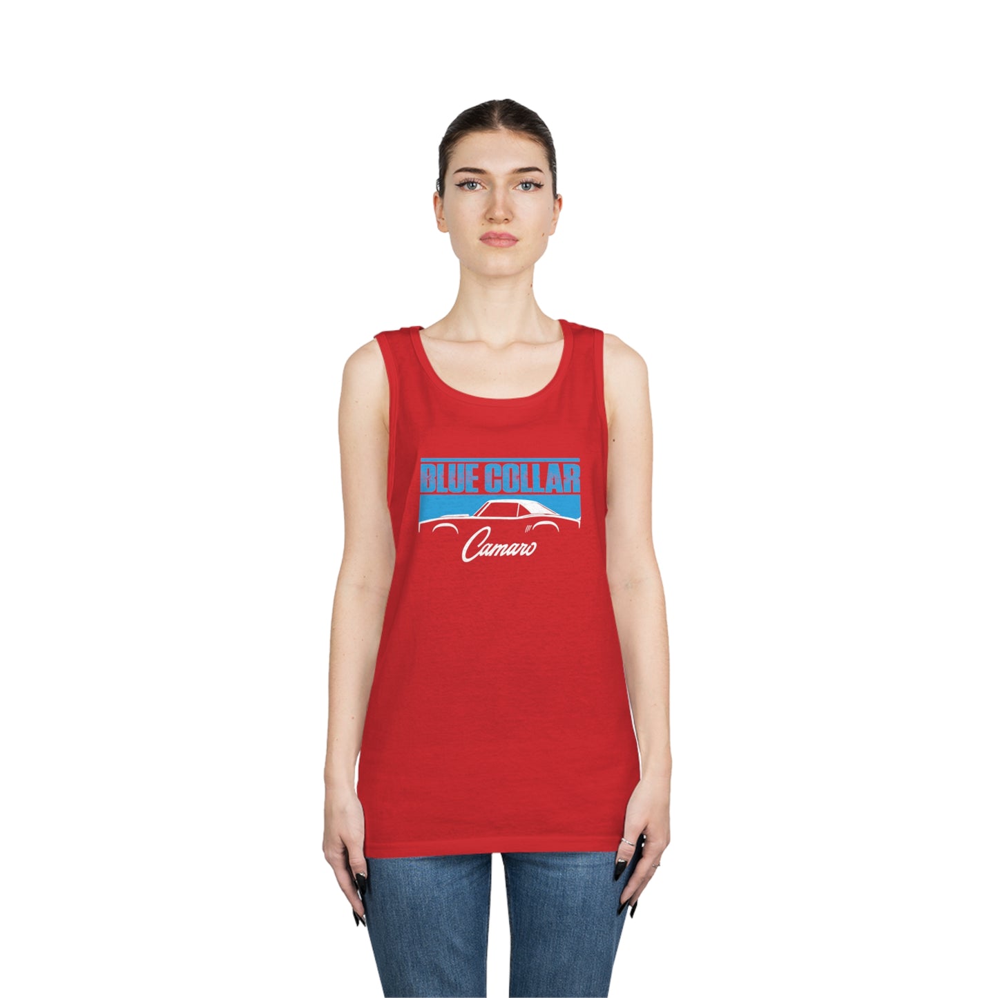 Blue Collar 1st Gen Camaro Men's Tank Top