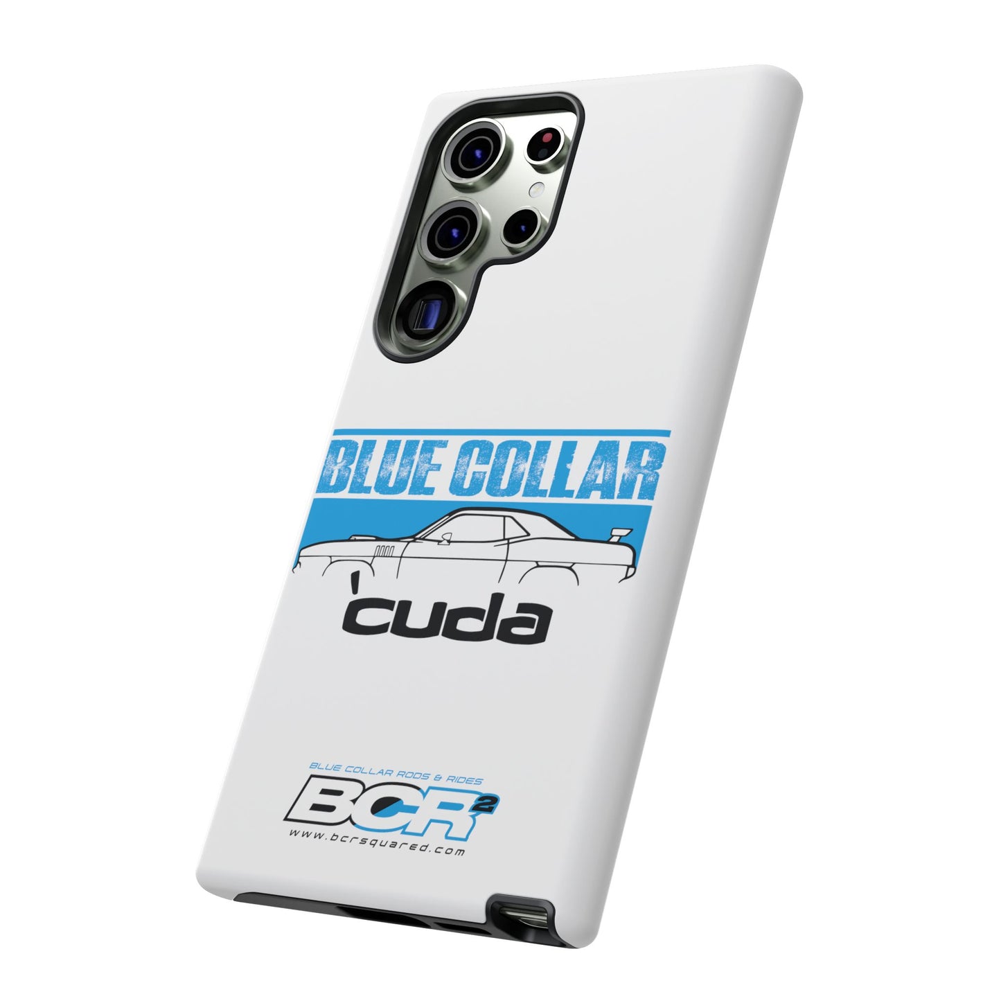 Blue Collar 'Cuda Phone Cases