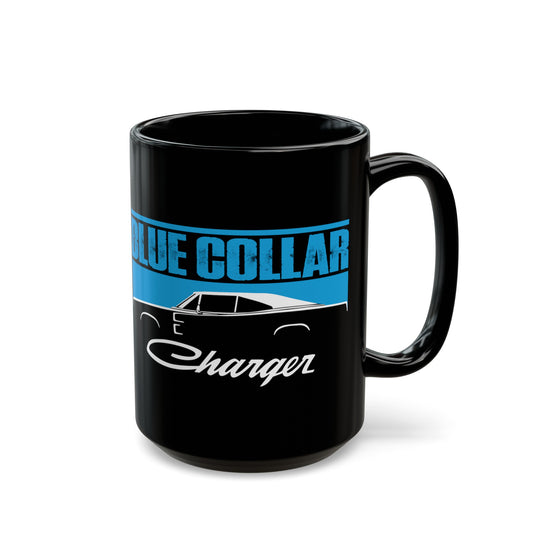 Blue Collar Charger Coffee Mug