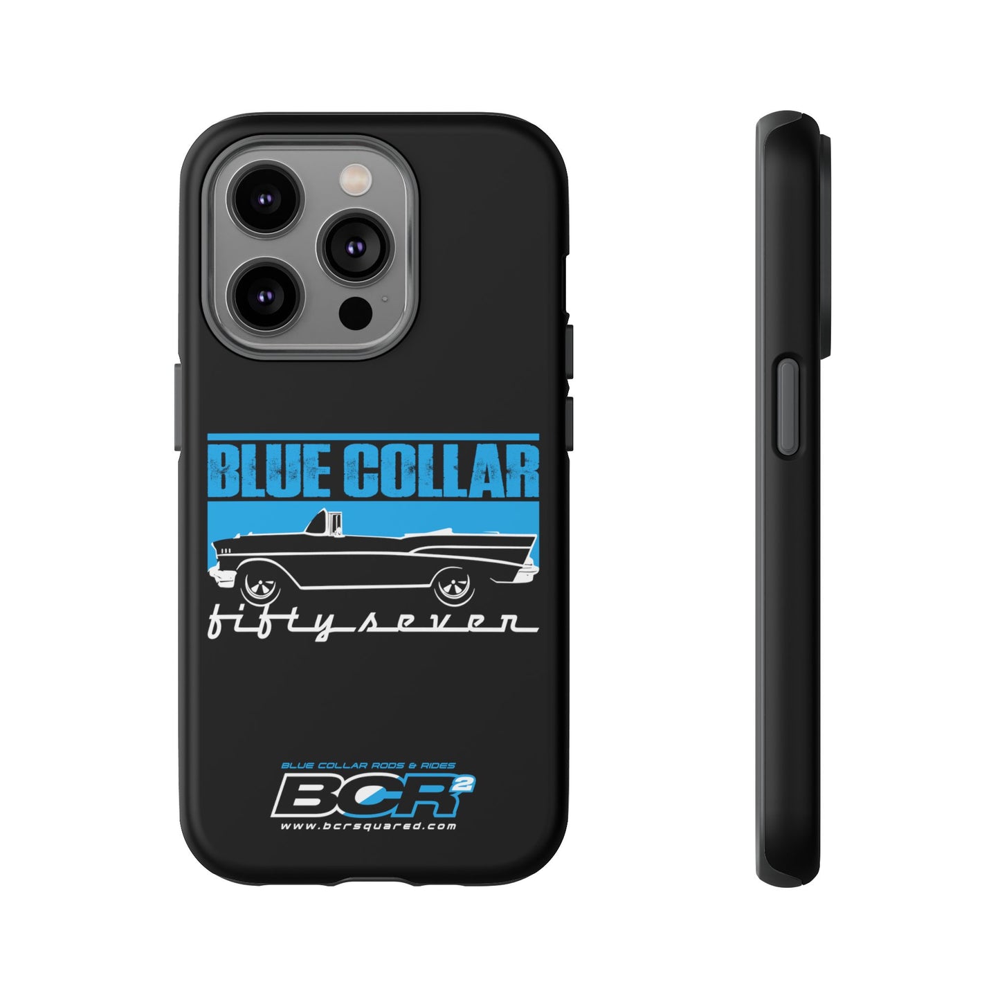 Blue Collar Fifty Seven Black Phone Case