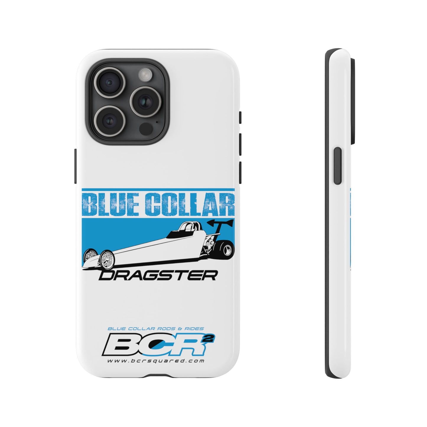 Blue Collar Dragster Phone Cases