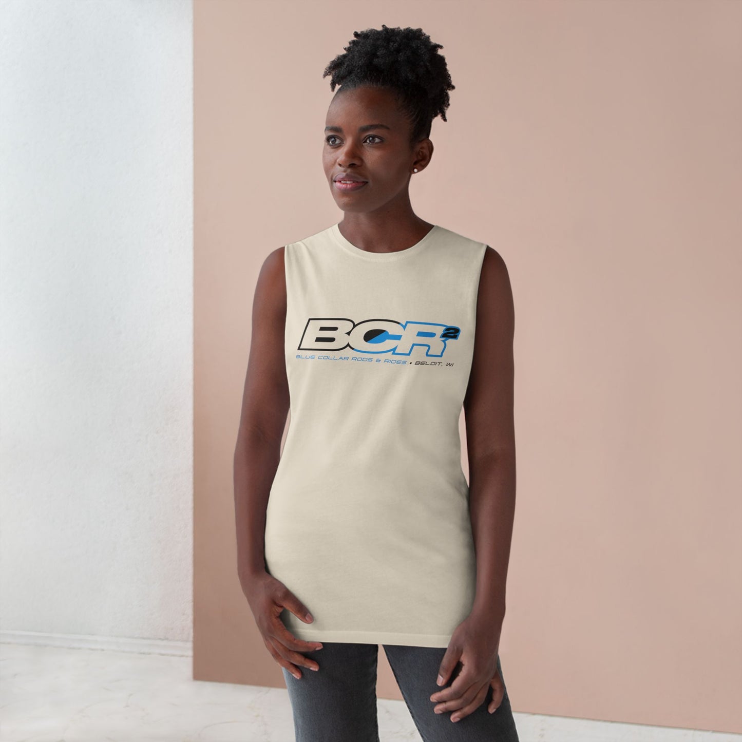 BCR Squared Sleeveless Tee