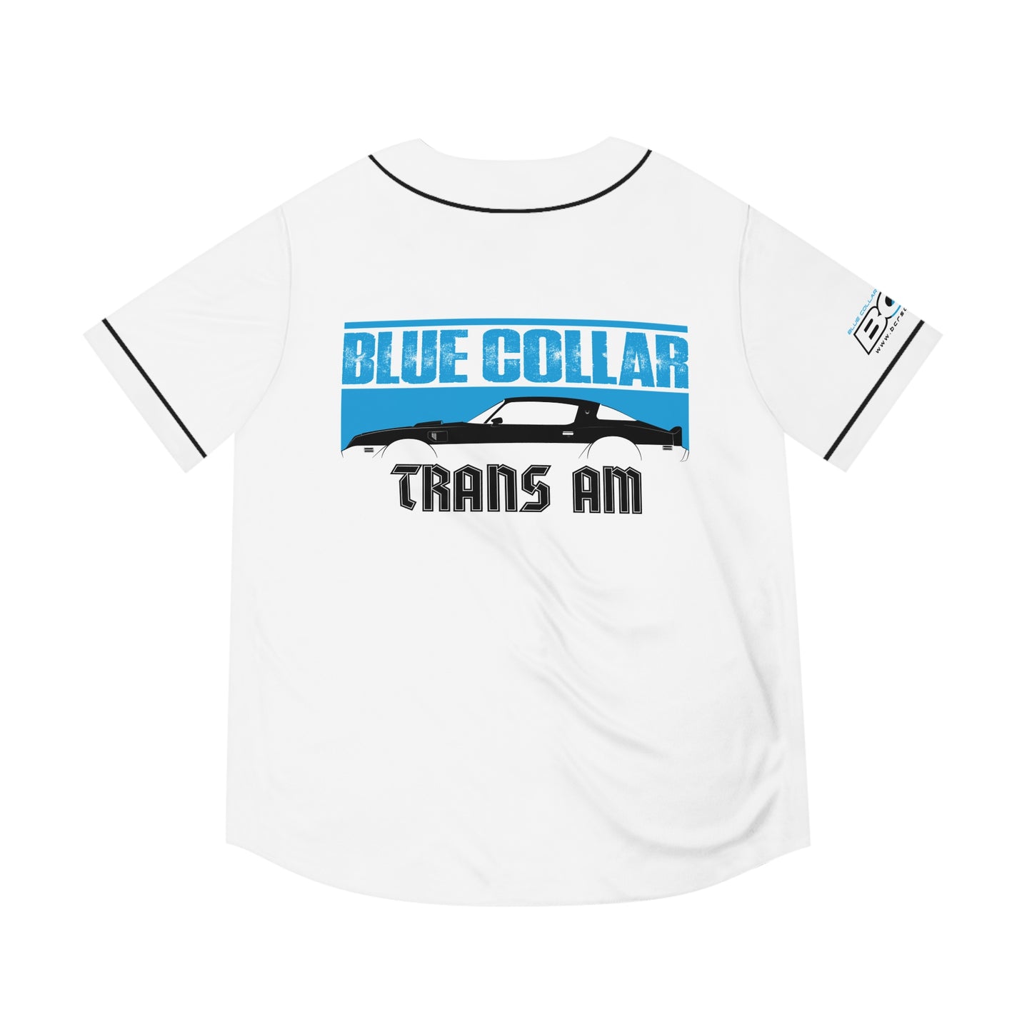 Blue Collar Trans Am Baseball Jersey