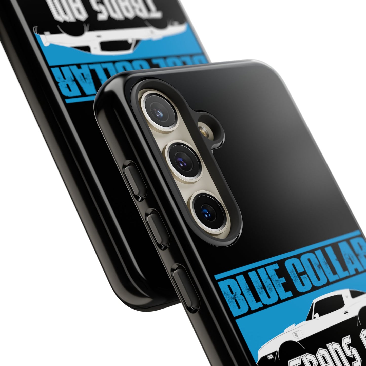 Blue Collar Black Phone Case