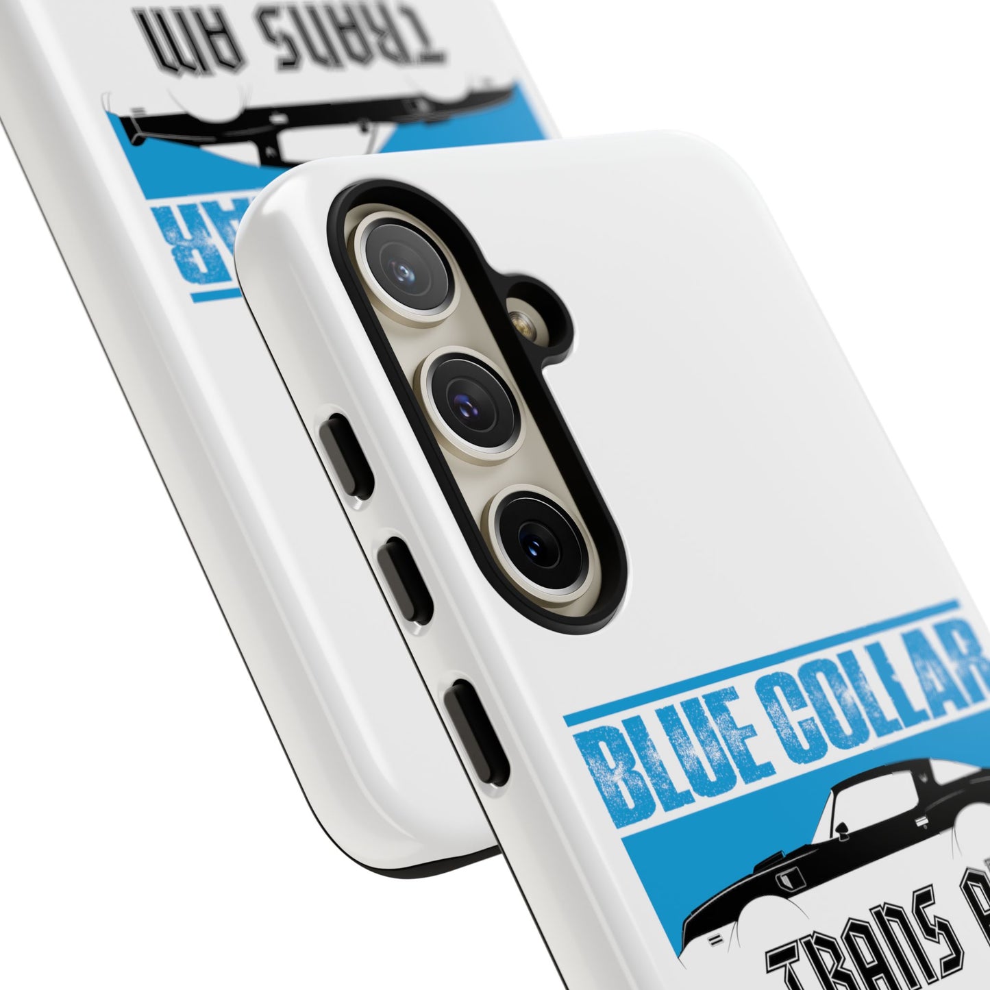 Blue Collar Trans Am White Phone Case