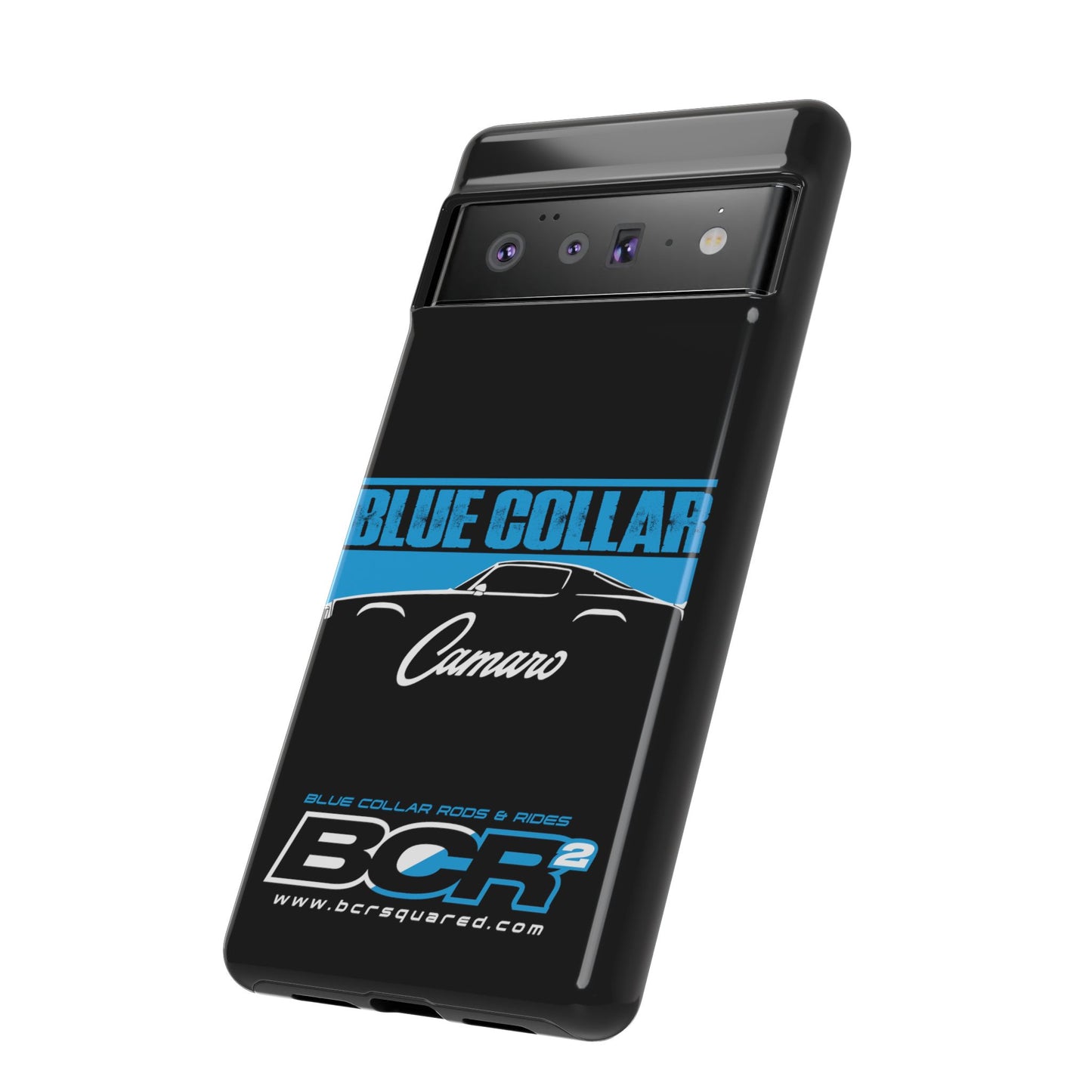 Blue Collar 2nd Gen Camaro Black Phone Cases