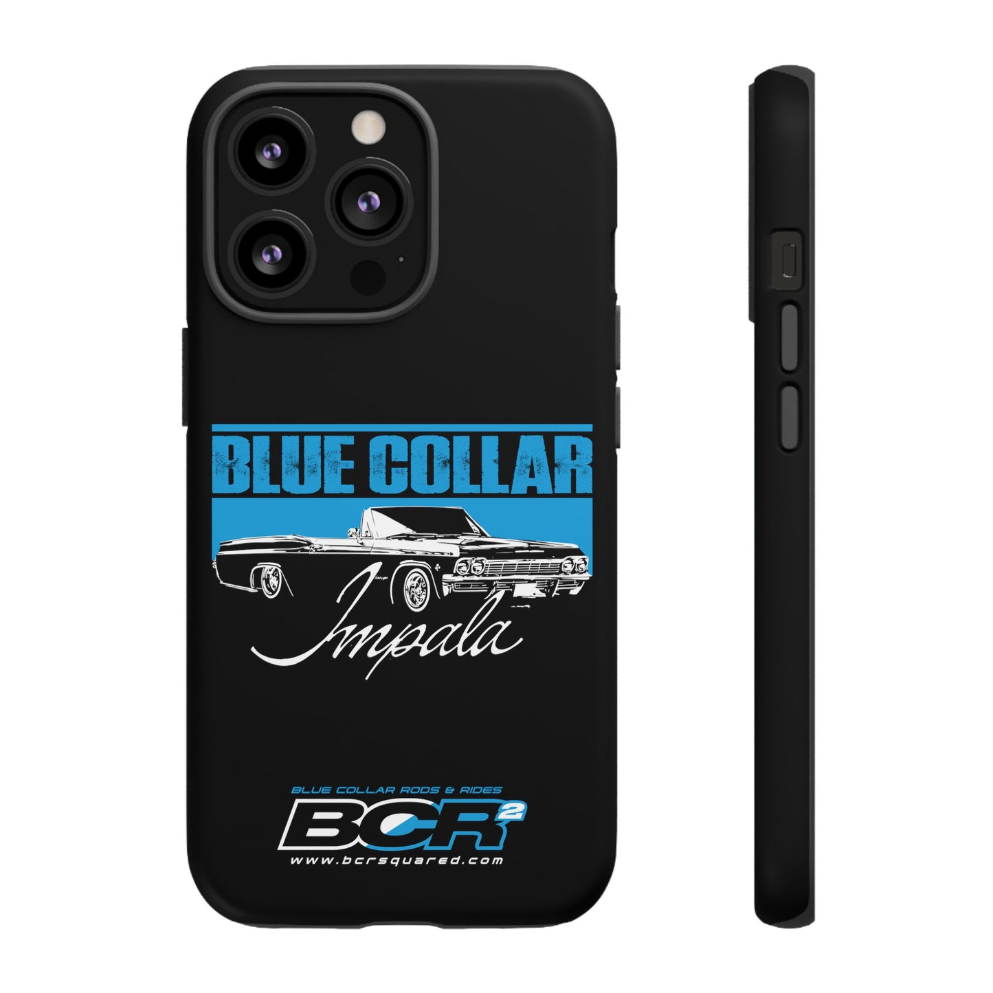 Blue Collar Impala Black Phone Cases