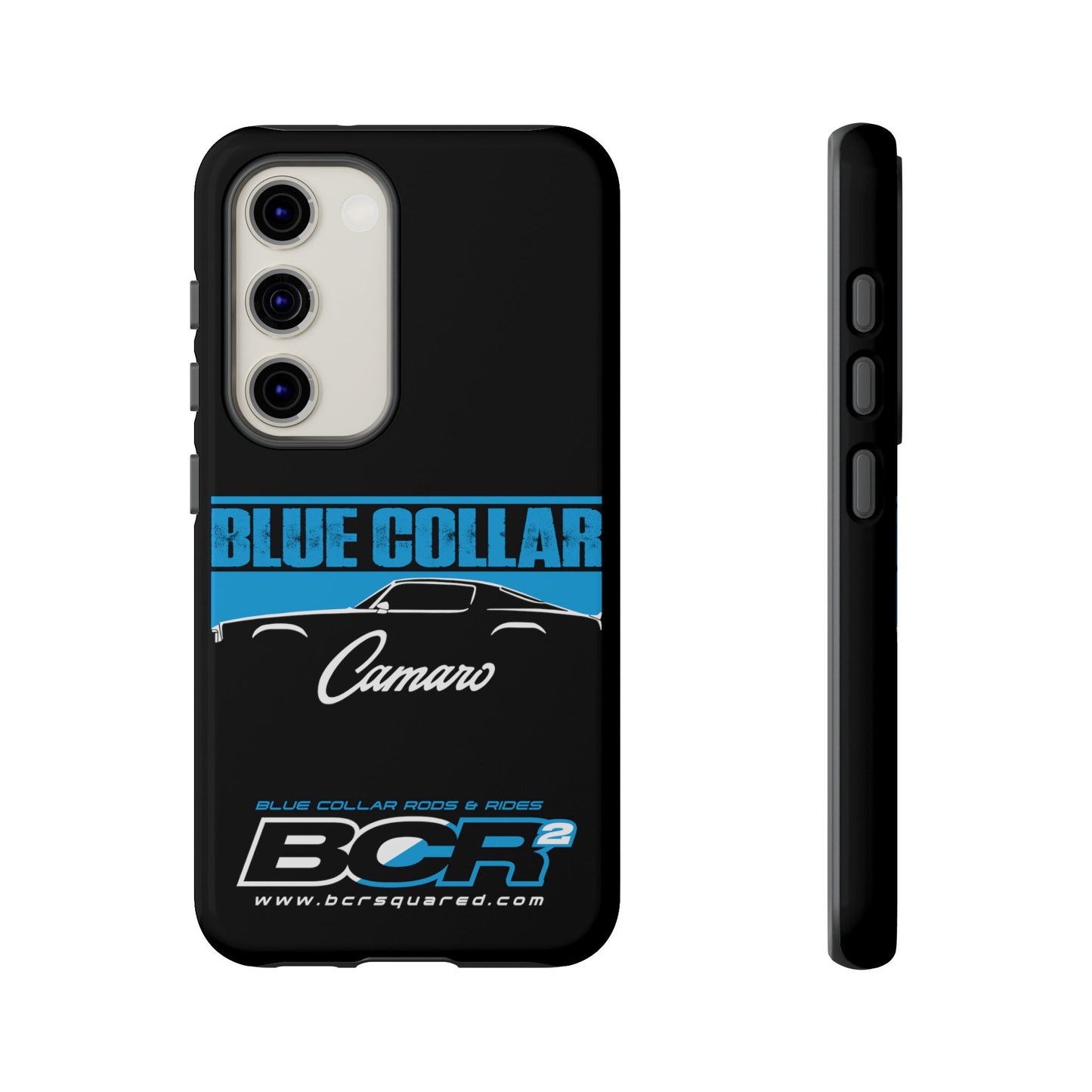 Blue Collar 2nd Gen Camaro Black Phone Cases