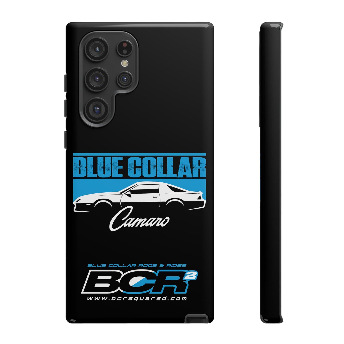 Blue Collar 3rd Gen Camaro Black Phone Cases