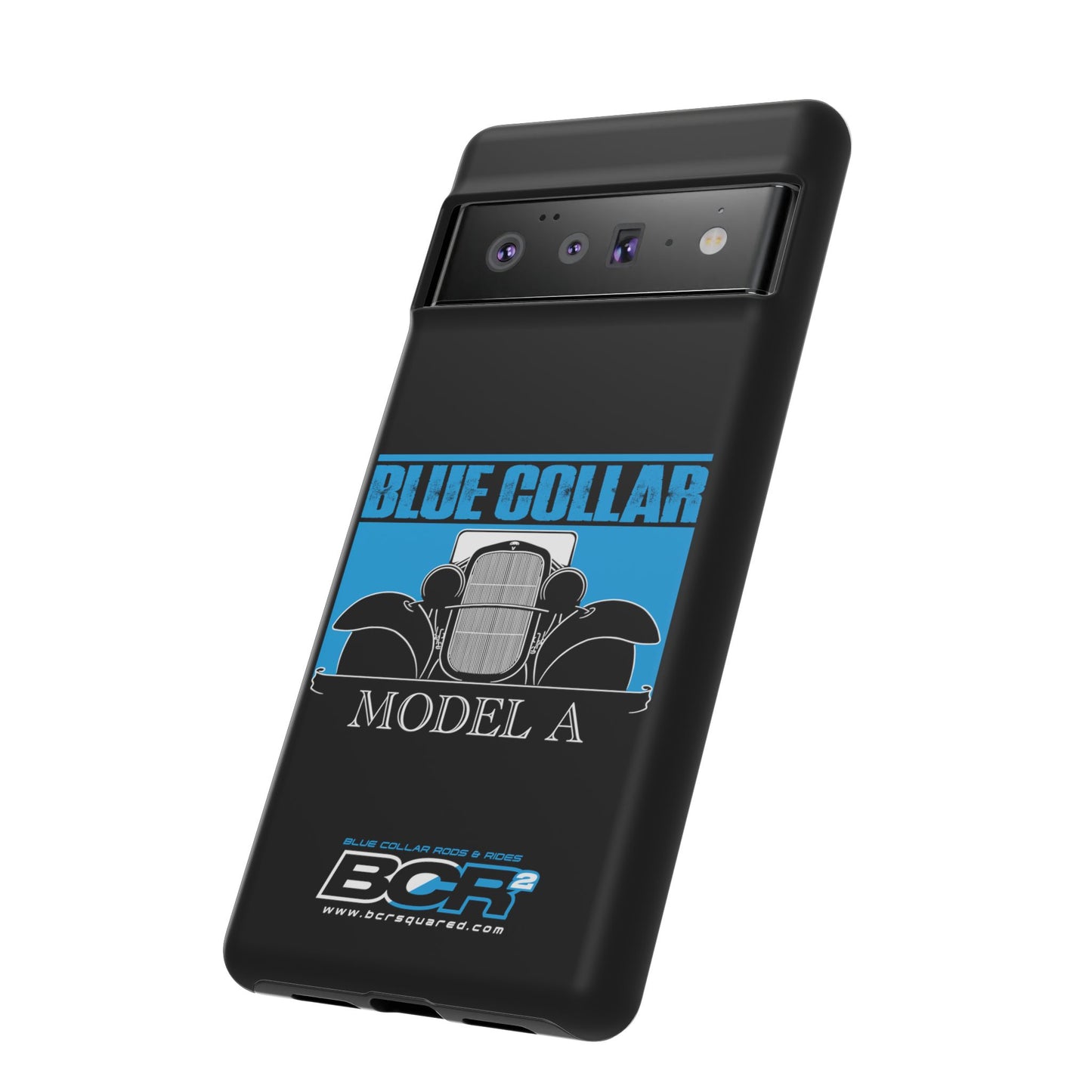 Blue Collar Model A Black Phone Case