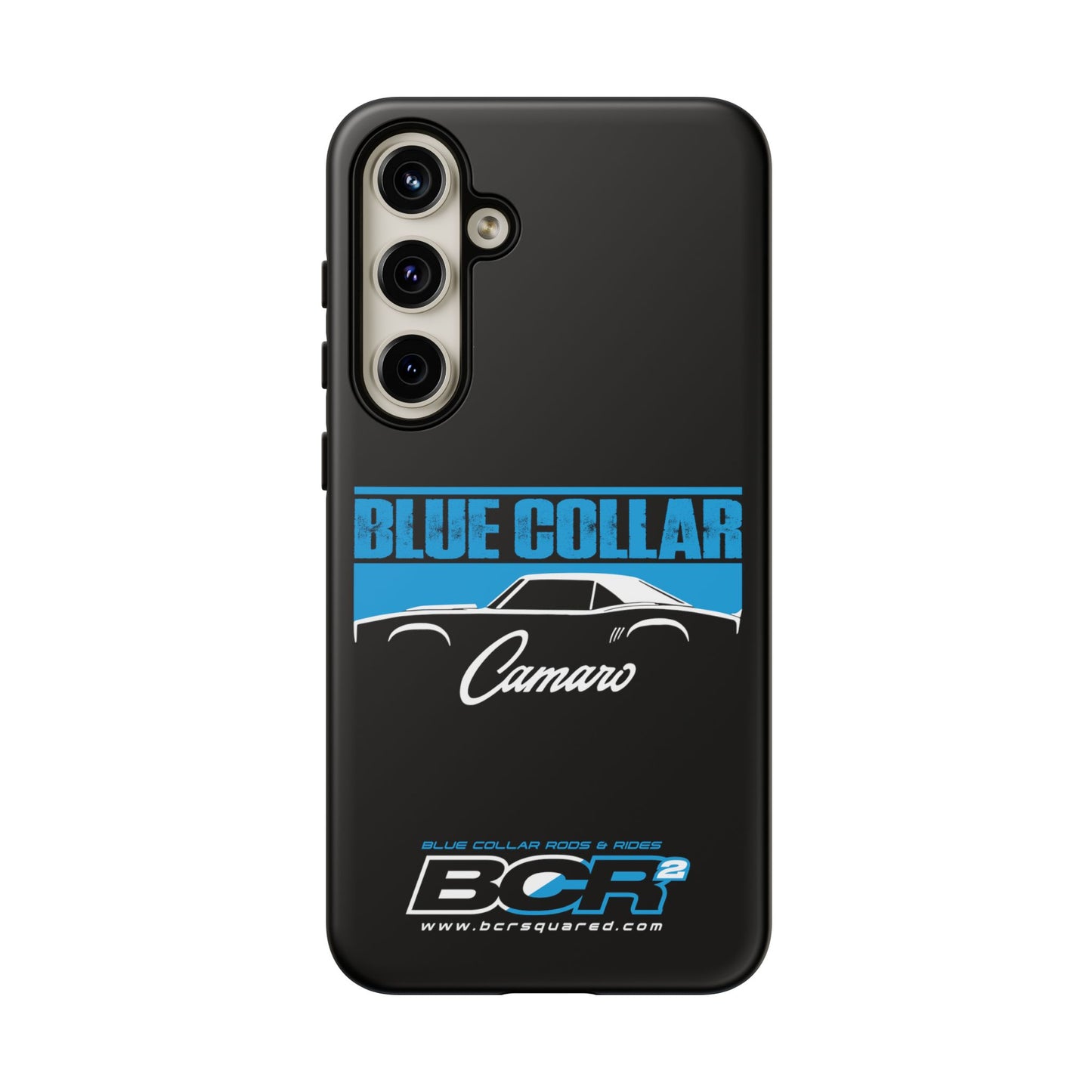 Blue Collar 1st Gen Camaro Black Phone Cases