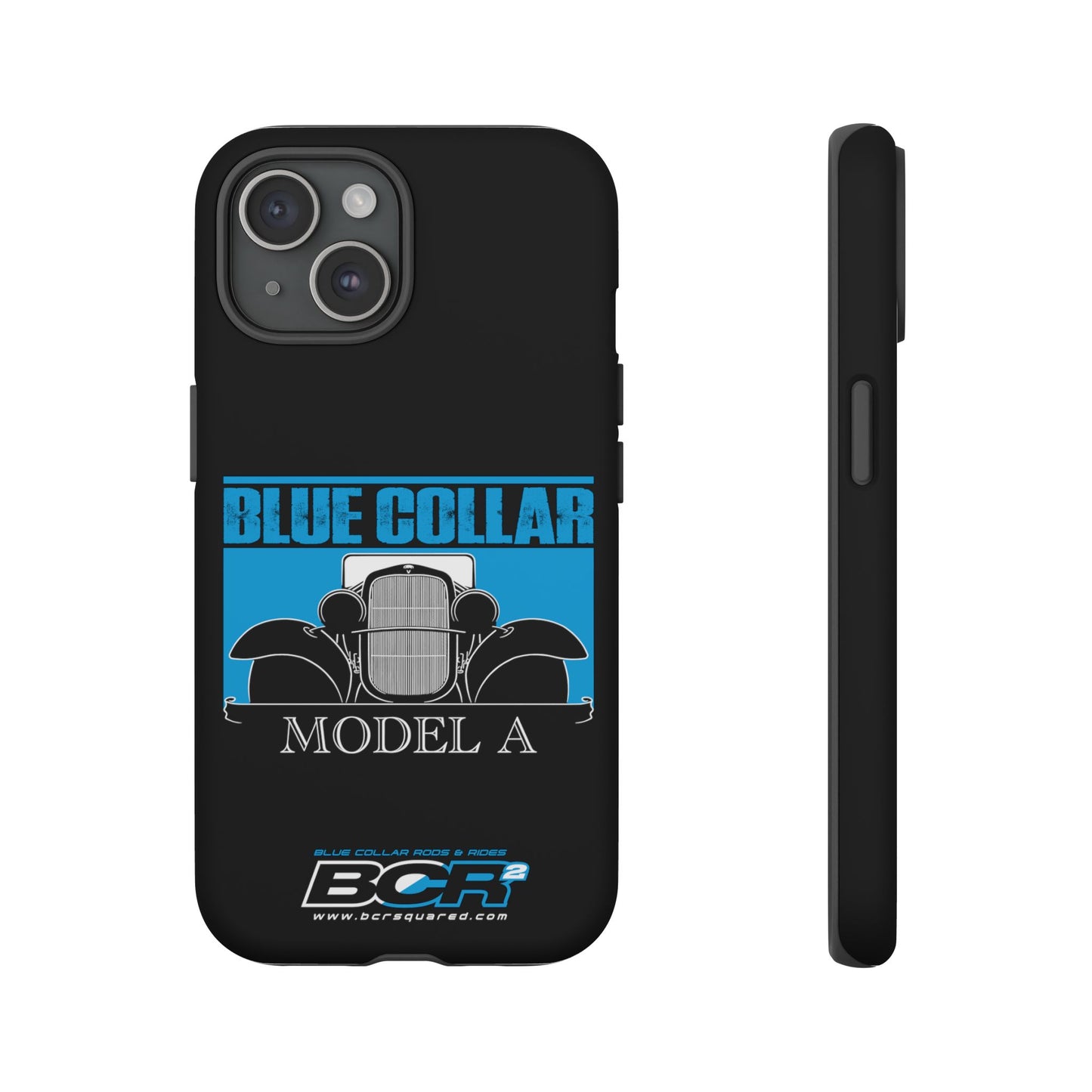 Blue Collar Model A Black Phone Case