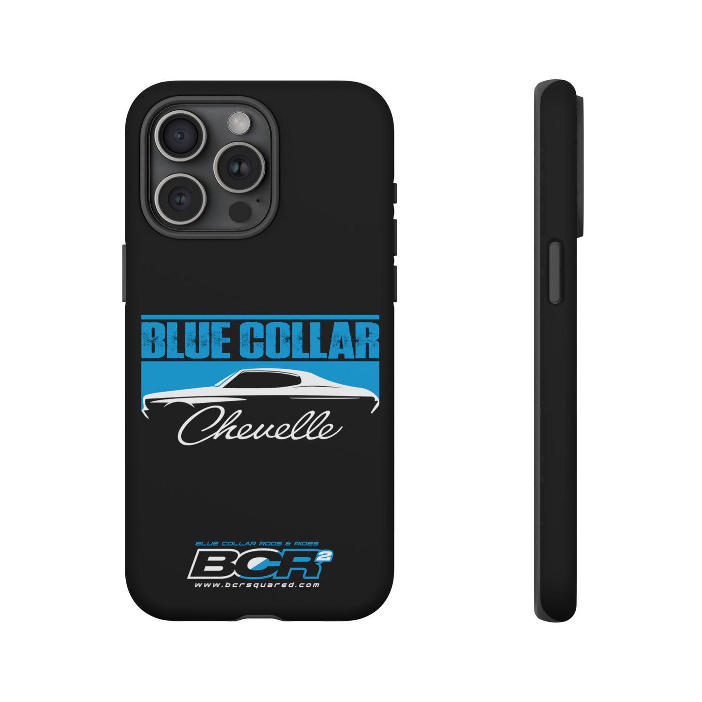 Blue Collar Chevelle Black Phone Case