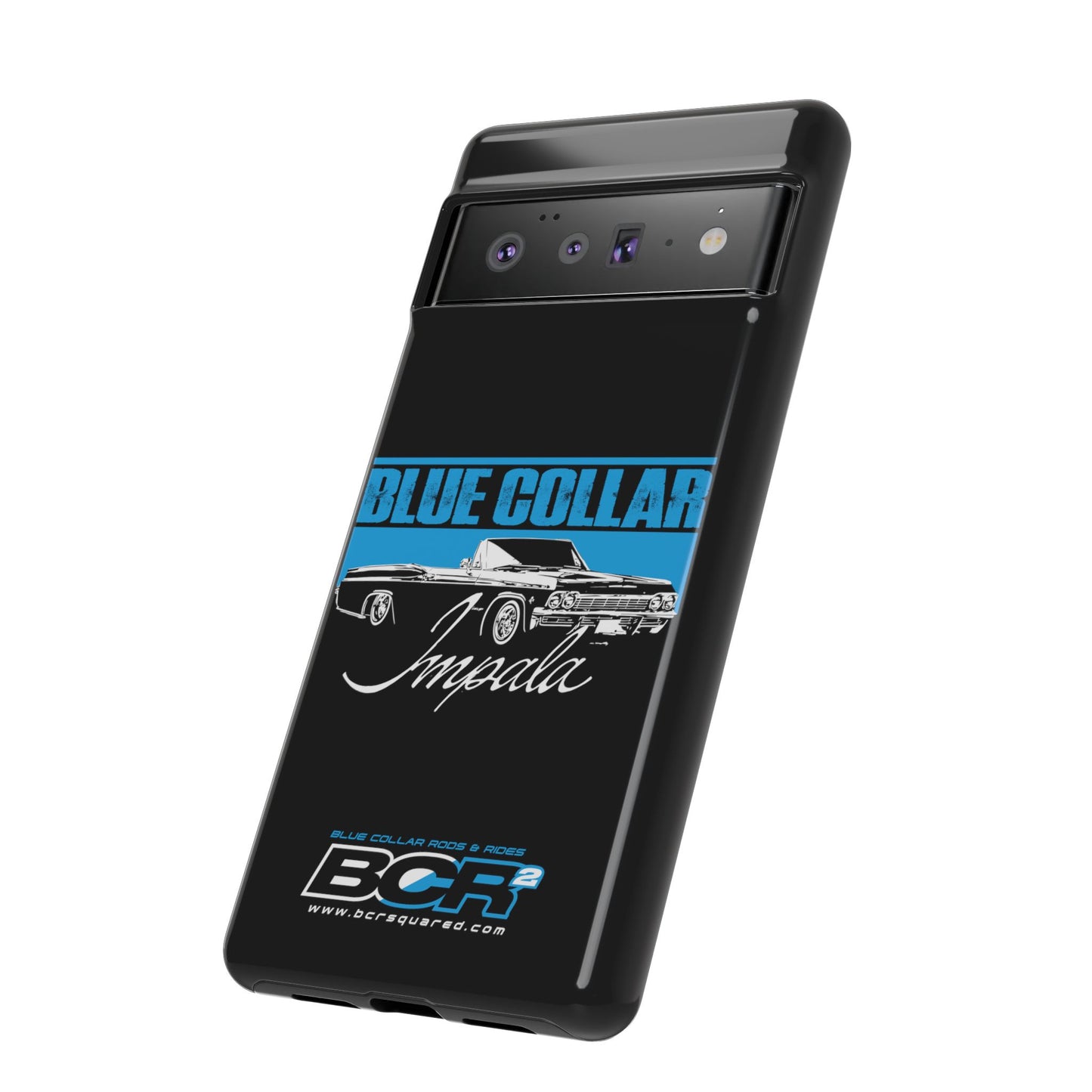 Blue Collar Impala Black Phone Cases