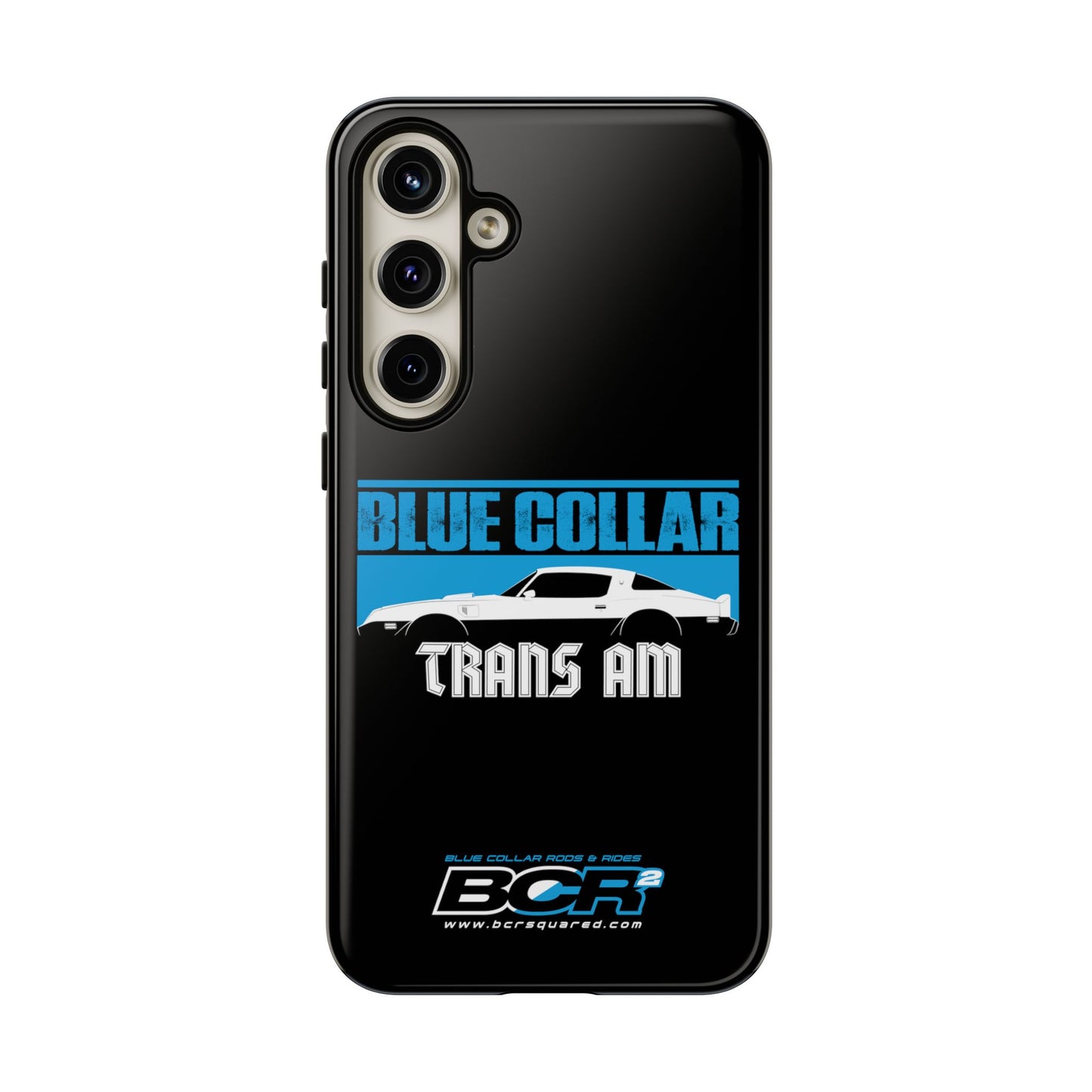 Blue Collar Black Phone Case