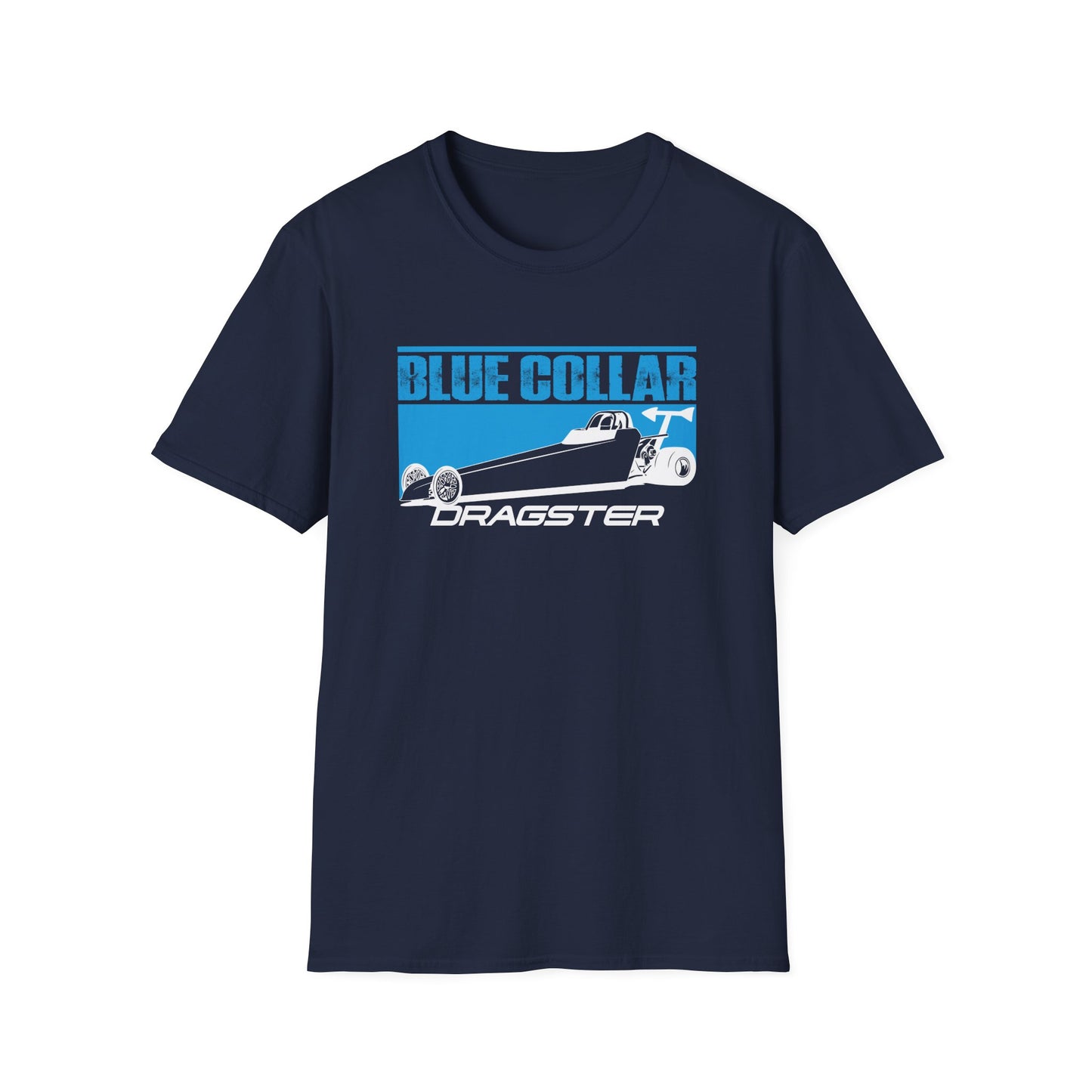 Blue Collar Dragster Tee