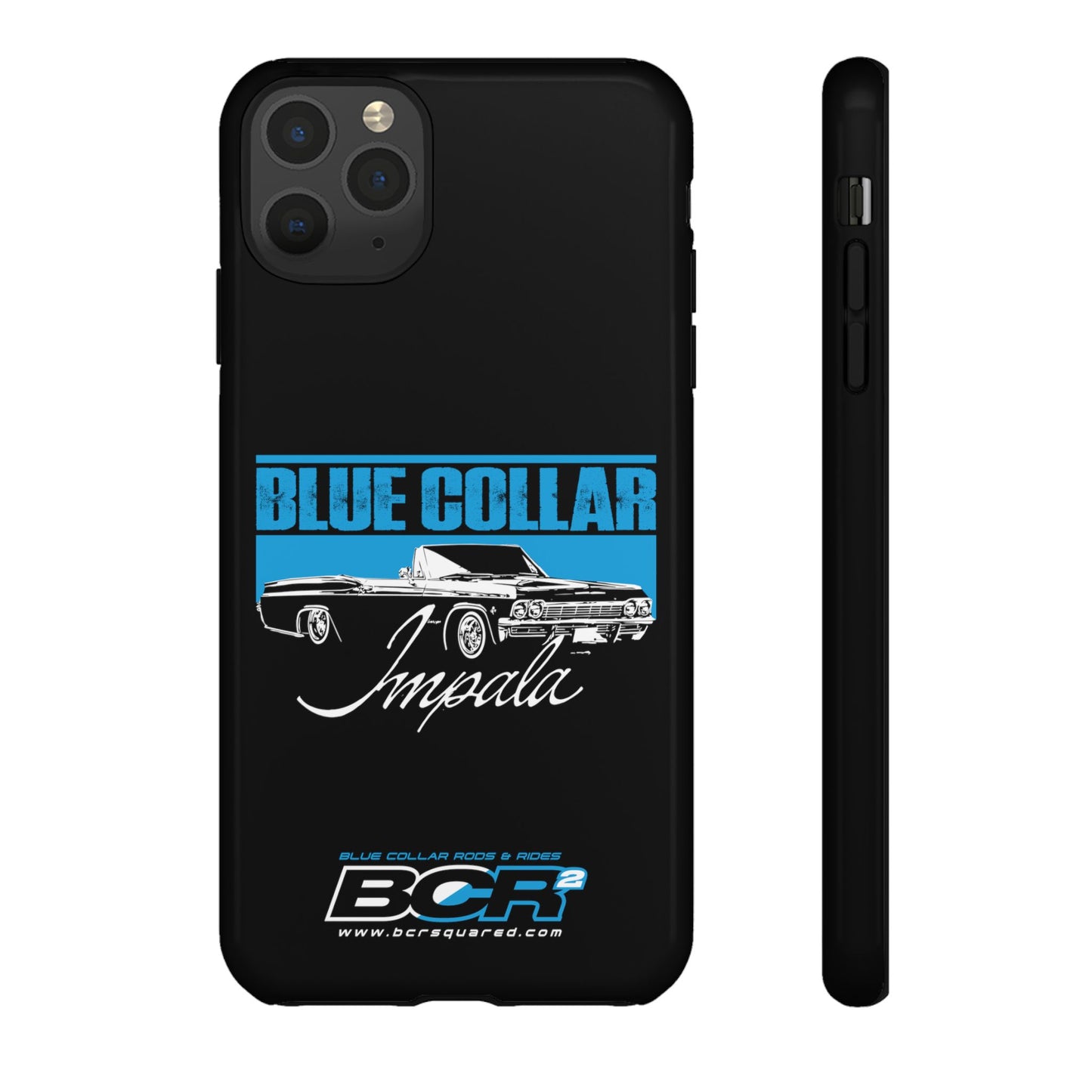 Blue Collar Impala Black Phone Cases