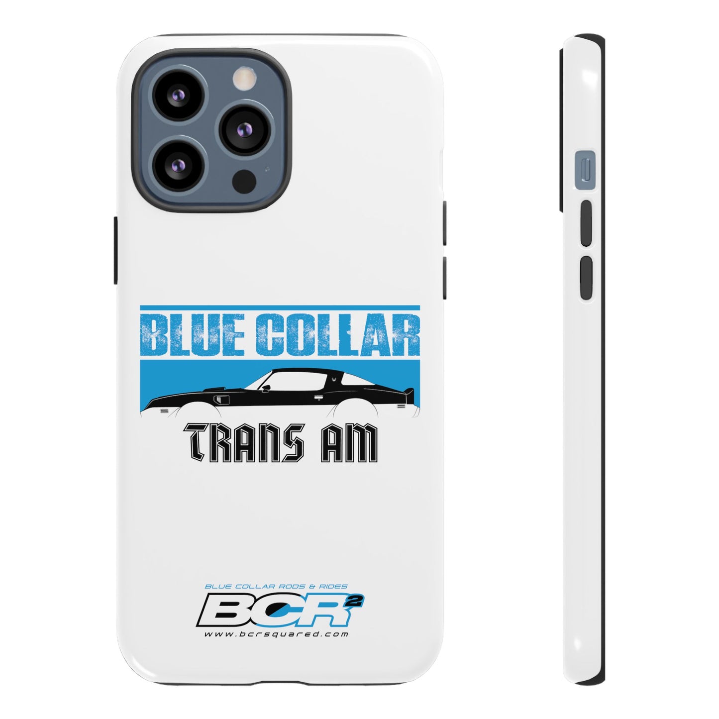 Blue Collar Trans Am White Phone Case