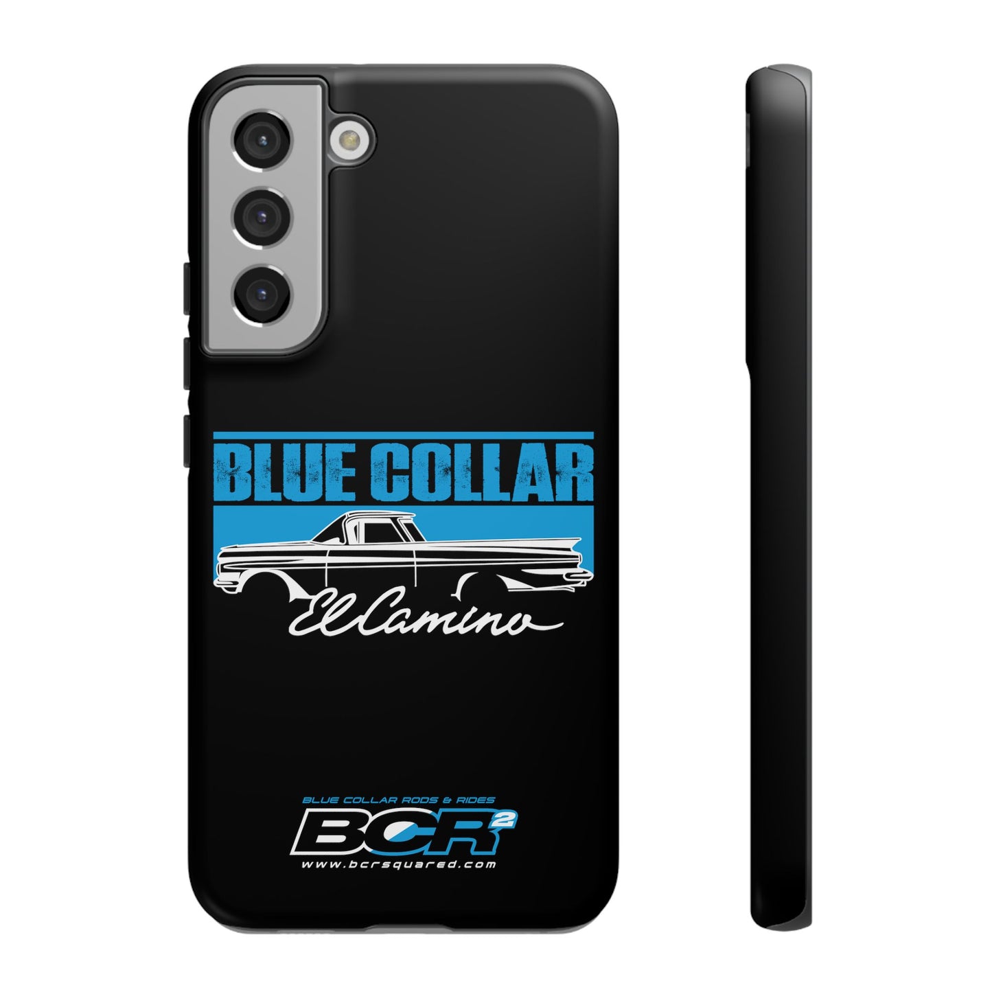 Blue Collar El Camino Black Phone Case